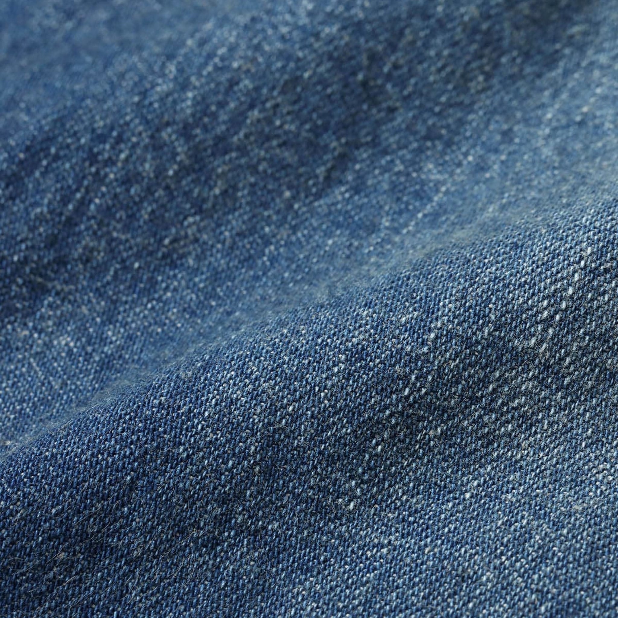 SC29475 Blue Denim Western Shirt Aged Model