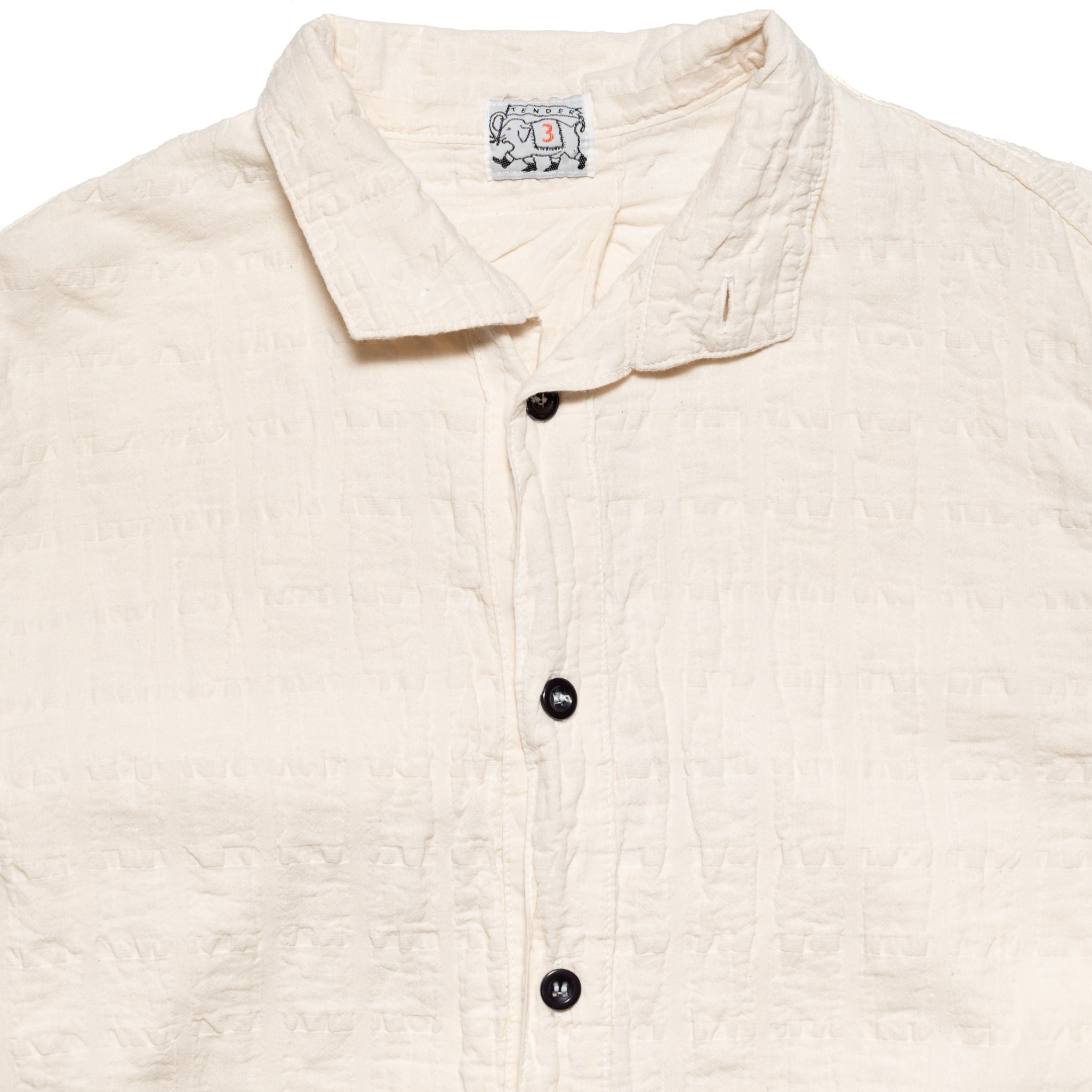 468 Flipped Coller Shirt Airbag Cambric - Rinsed