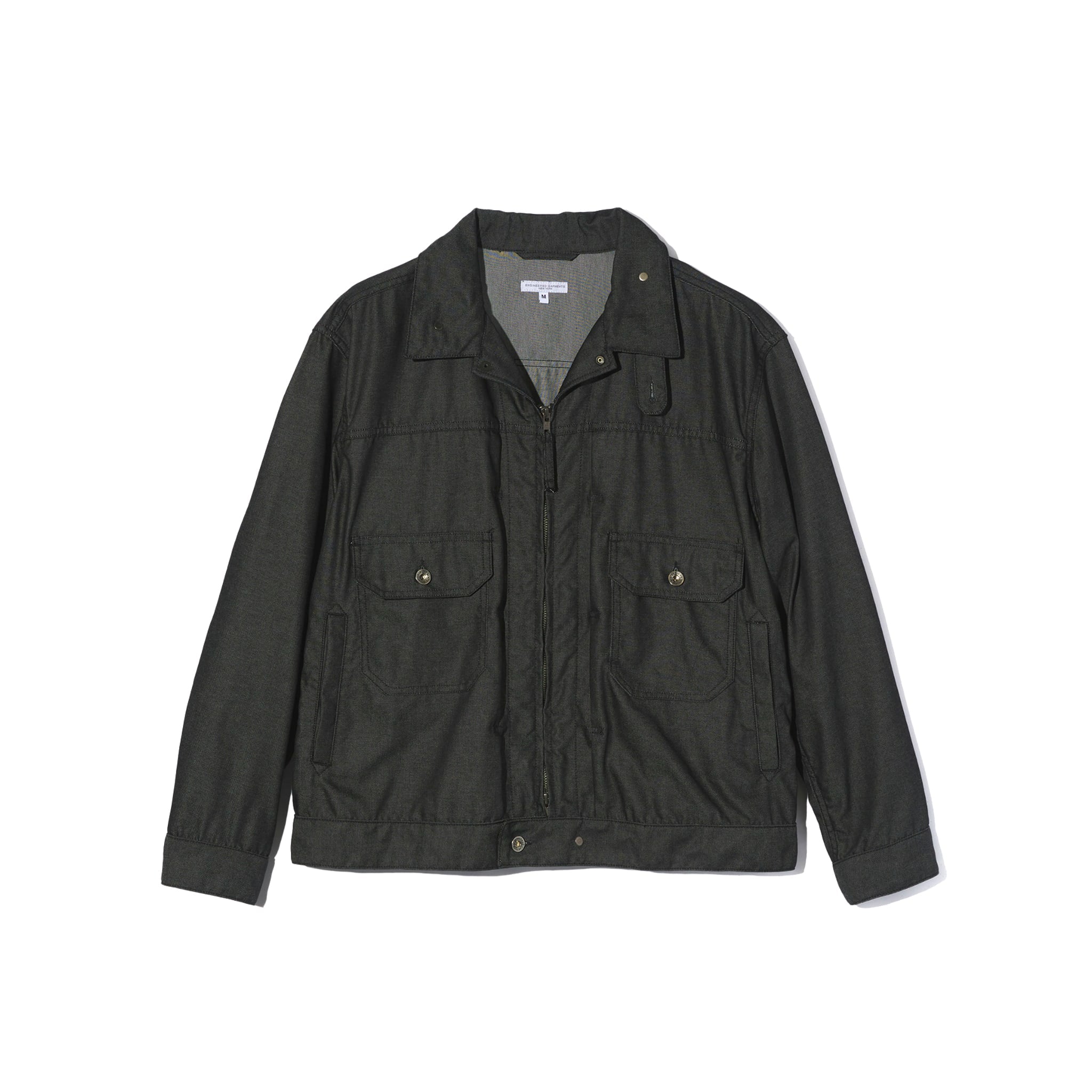 Trucker Jacket - Black CP Denim