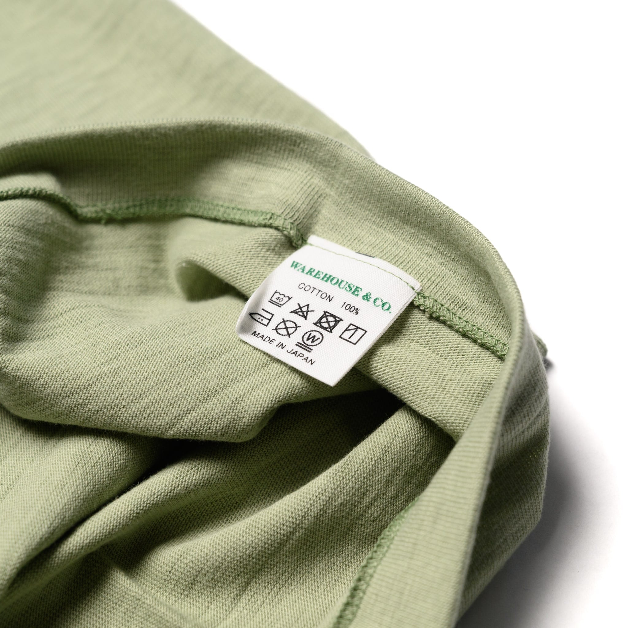 4601P Cotton Pocket Tee - Pale Green