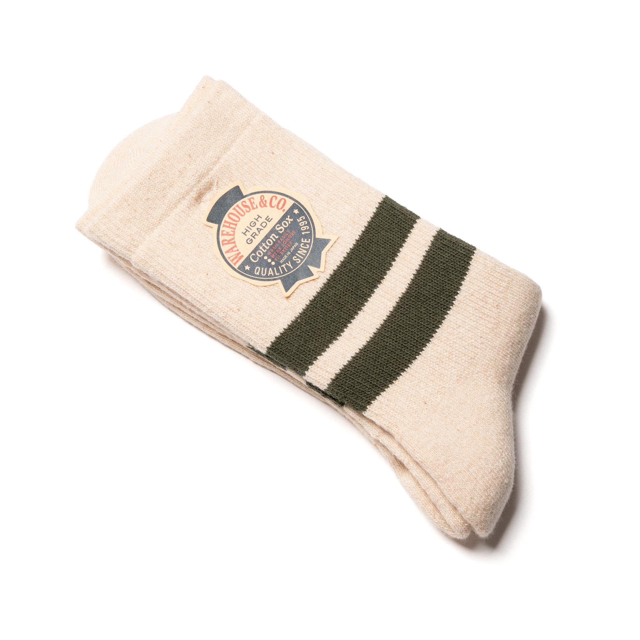 5234 Pile Socks (Long) - Green