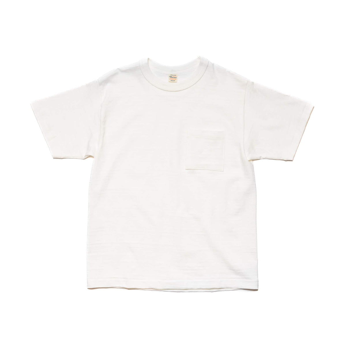 Warehouse 4601P Cotton Pocket Tee Off White | BlackBlue
