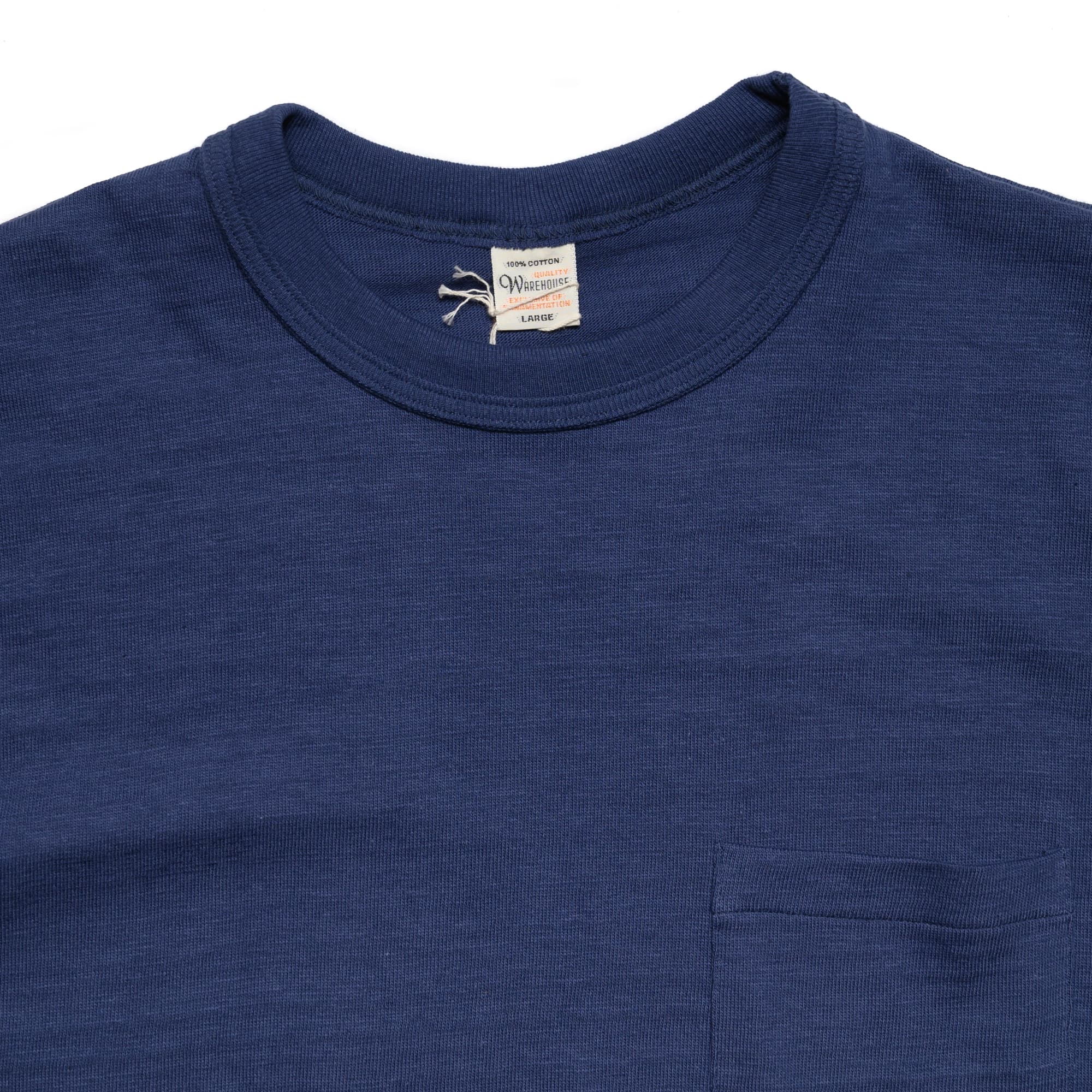 4601P Cotton Pocket Tee - Navy