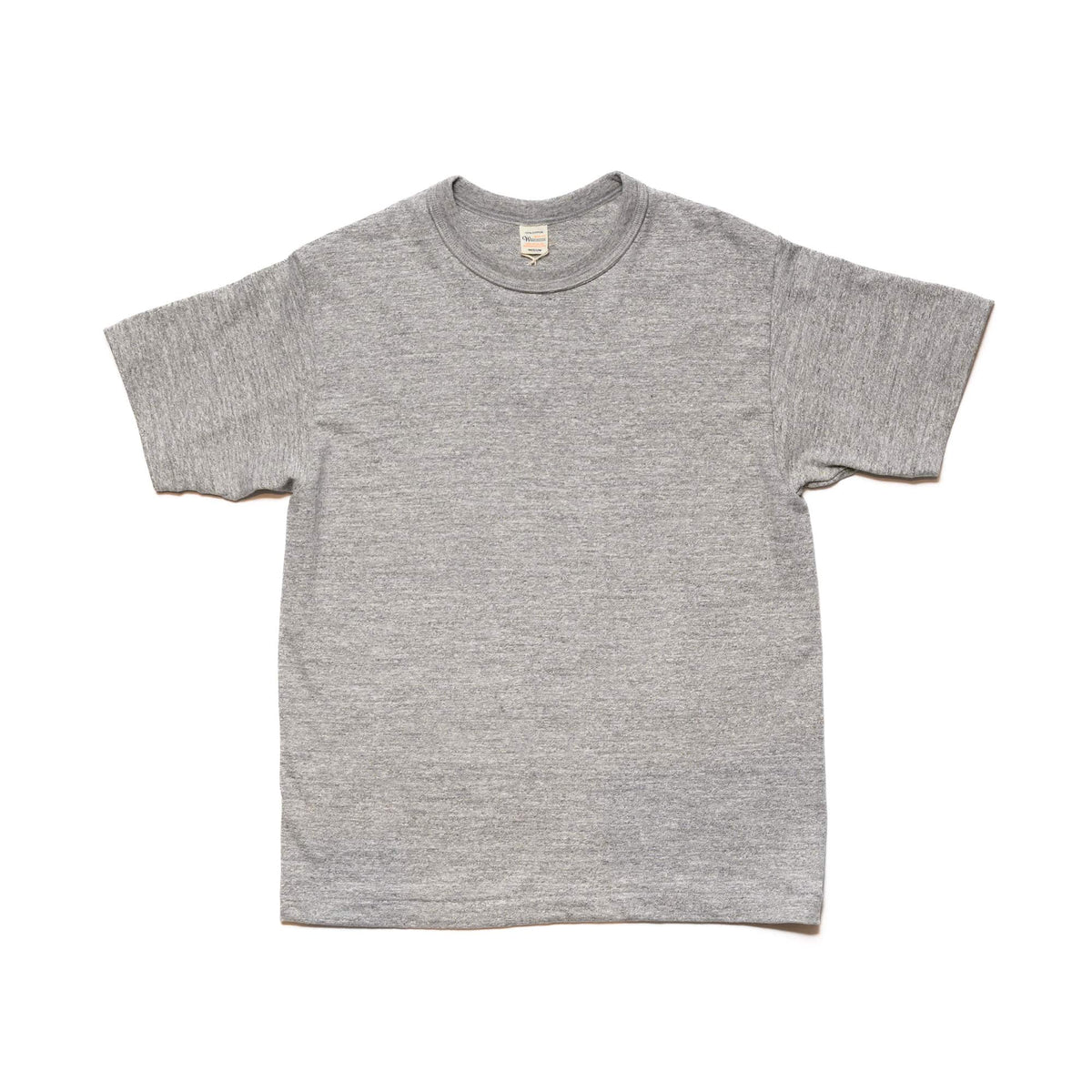 Warehouse | 4601 Cotton Tee | Heather Grey | BlackBlue