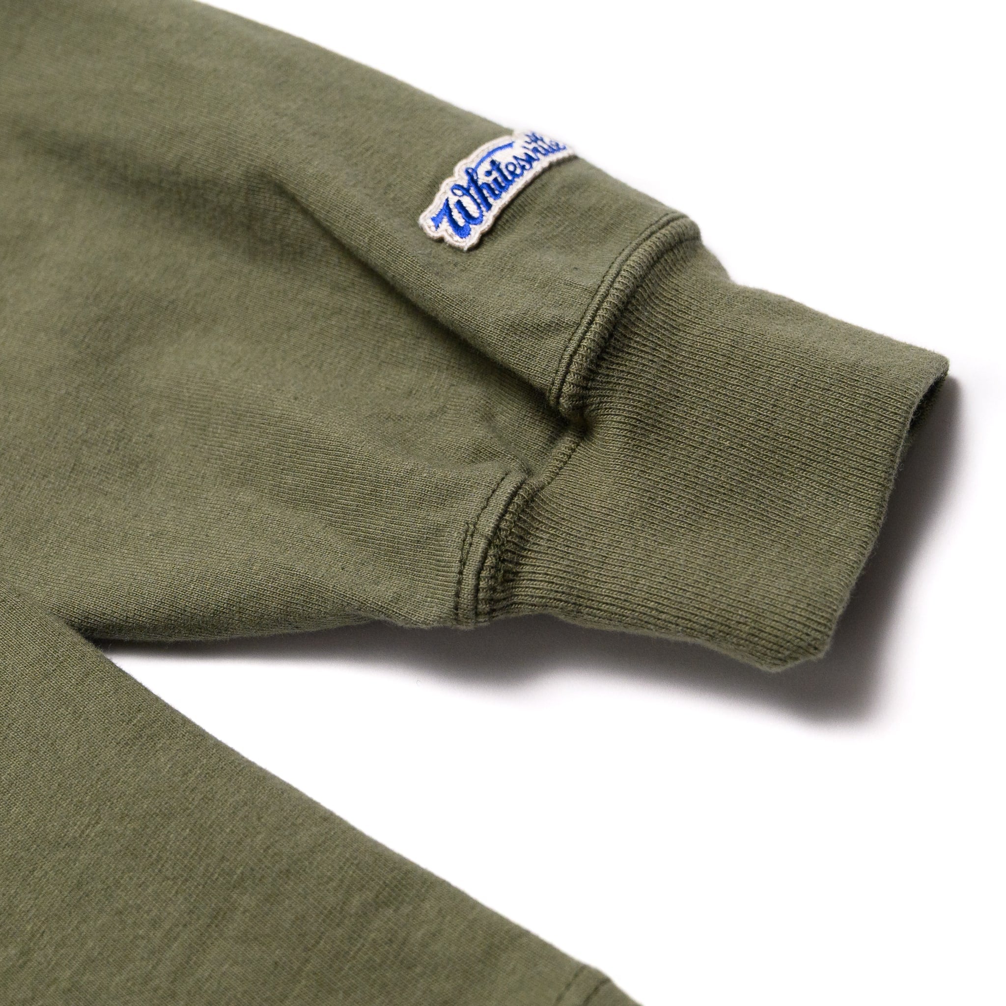 WV68849 Heavyweight Long Sleeve Pocket T-Shirt Olive