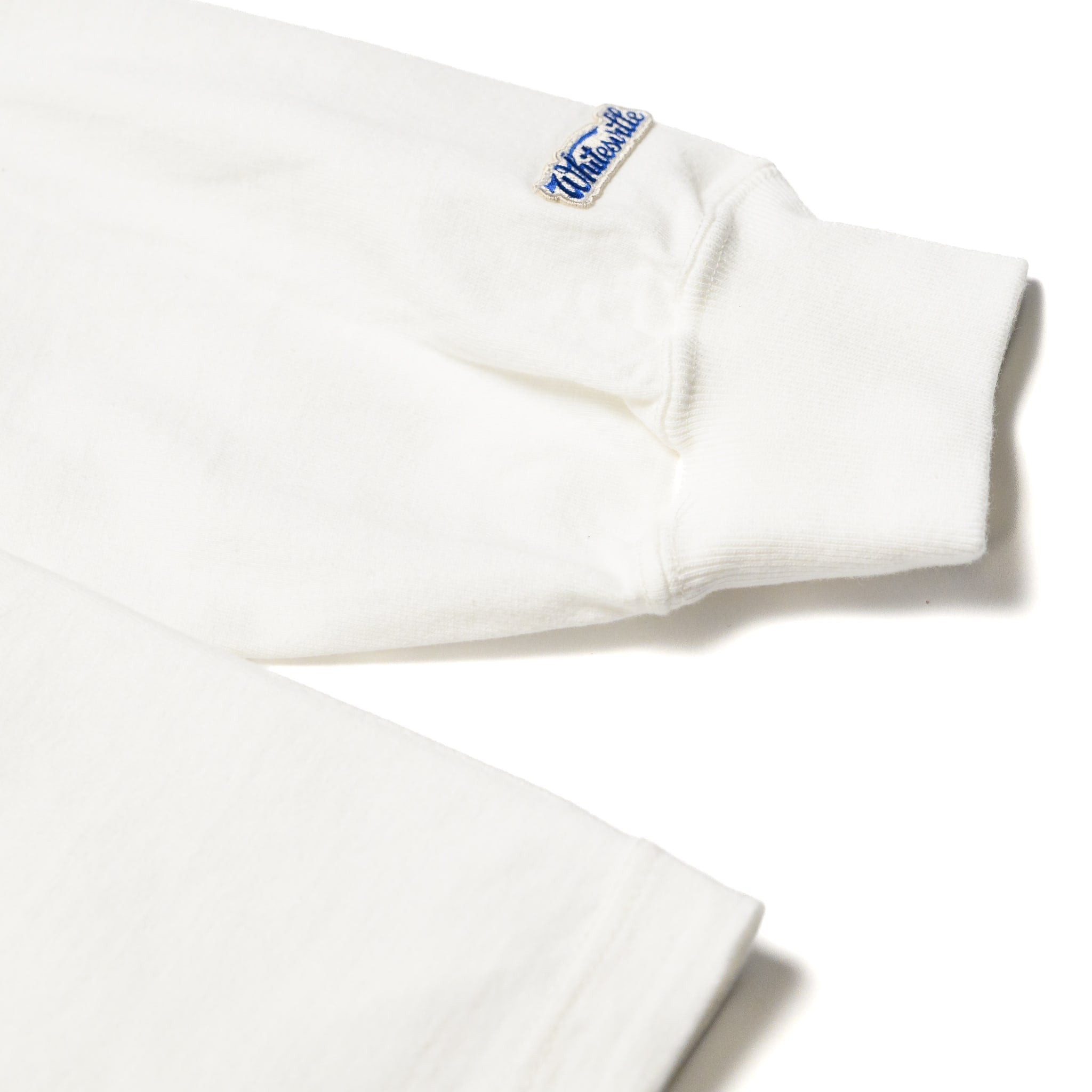 WV68849 Heavyweight Long Sleeve Pocket T-Shirt White
