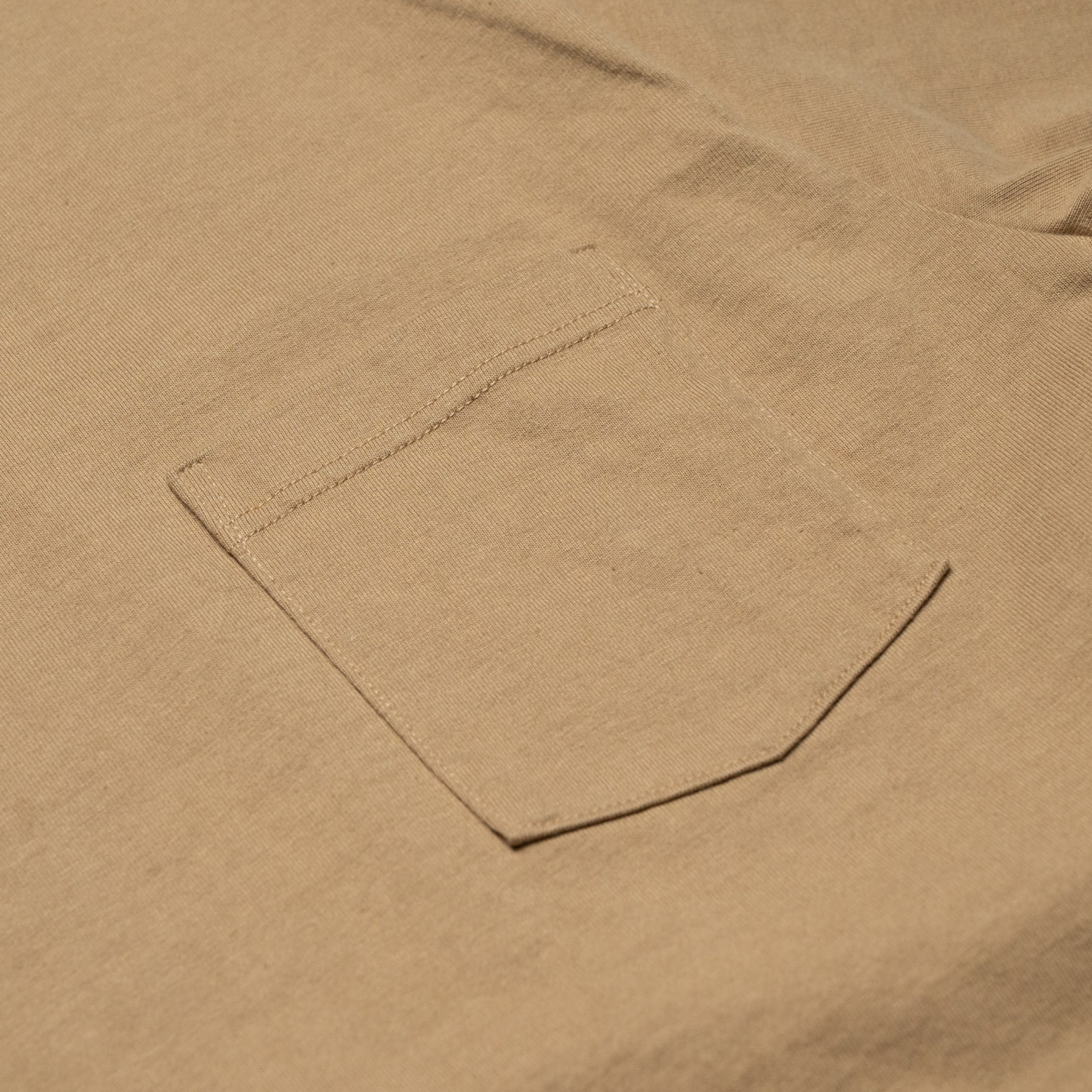 WV78932 Heavyweight Pocket Tee - Beige