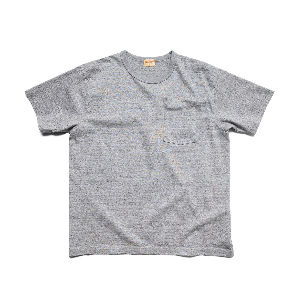 Whitesville Short Sleeve Pocket Tee Shirt Grey | BlackBlue