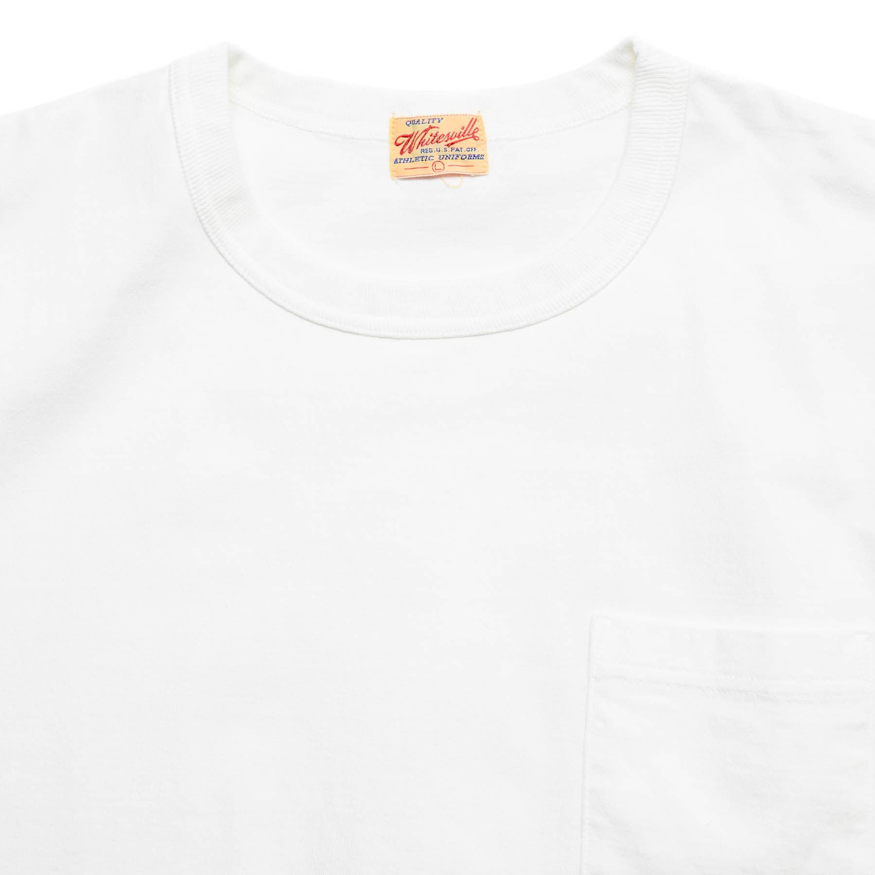 WV78932 Heavyweight Pocket Tee - White