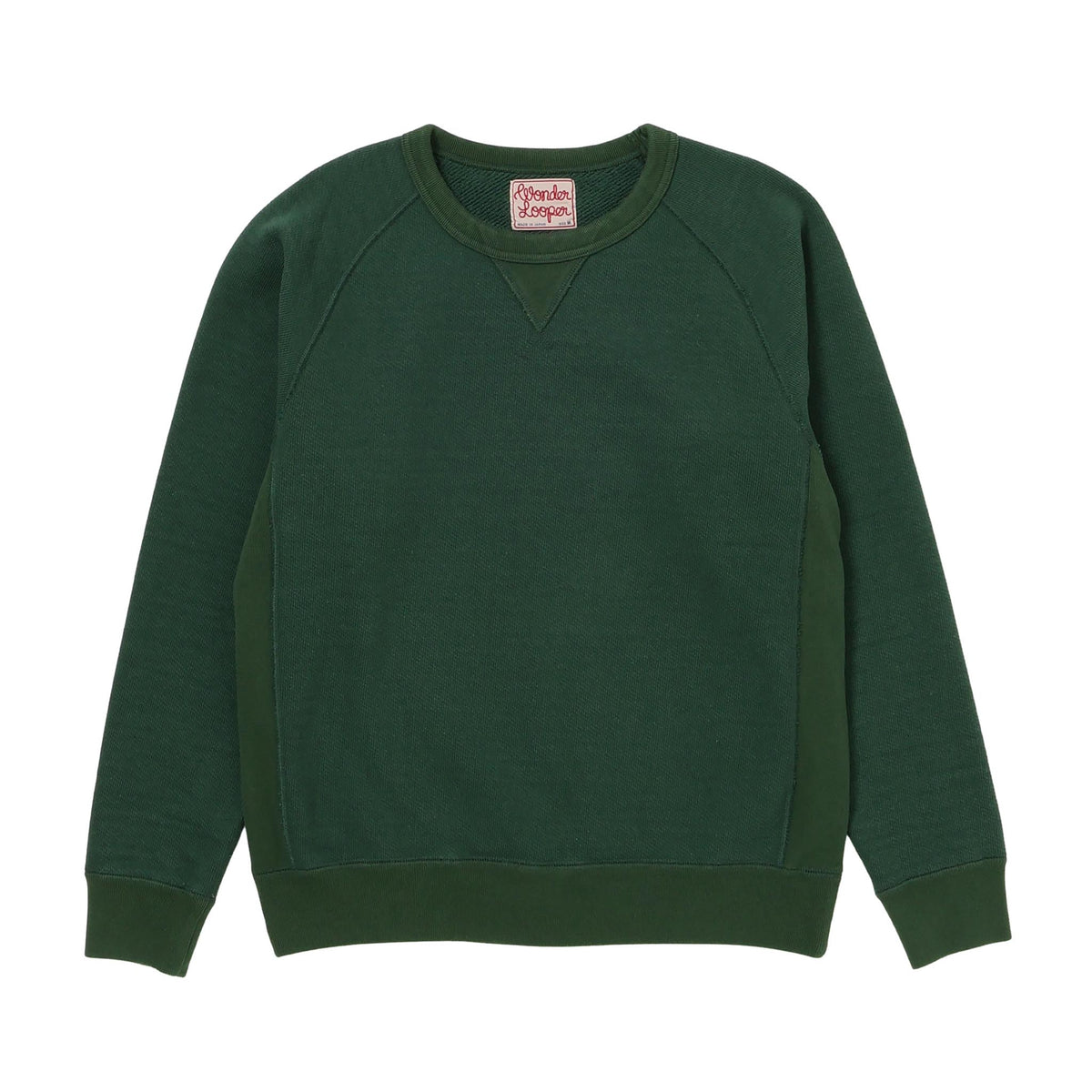 Pullover Crewneck - Double Heavyweight French Terry - Racing Green