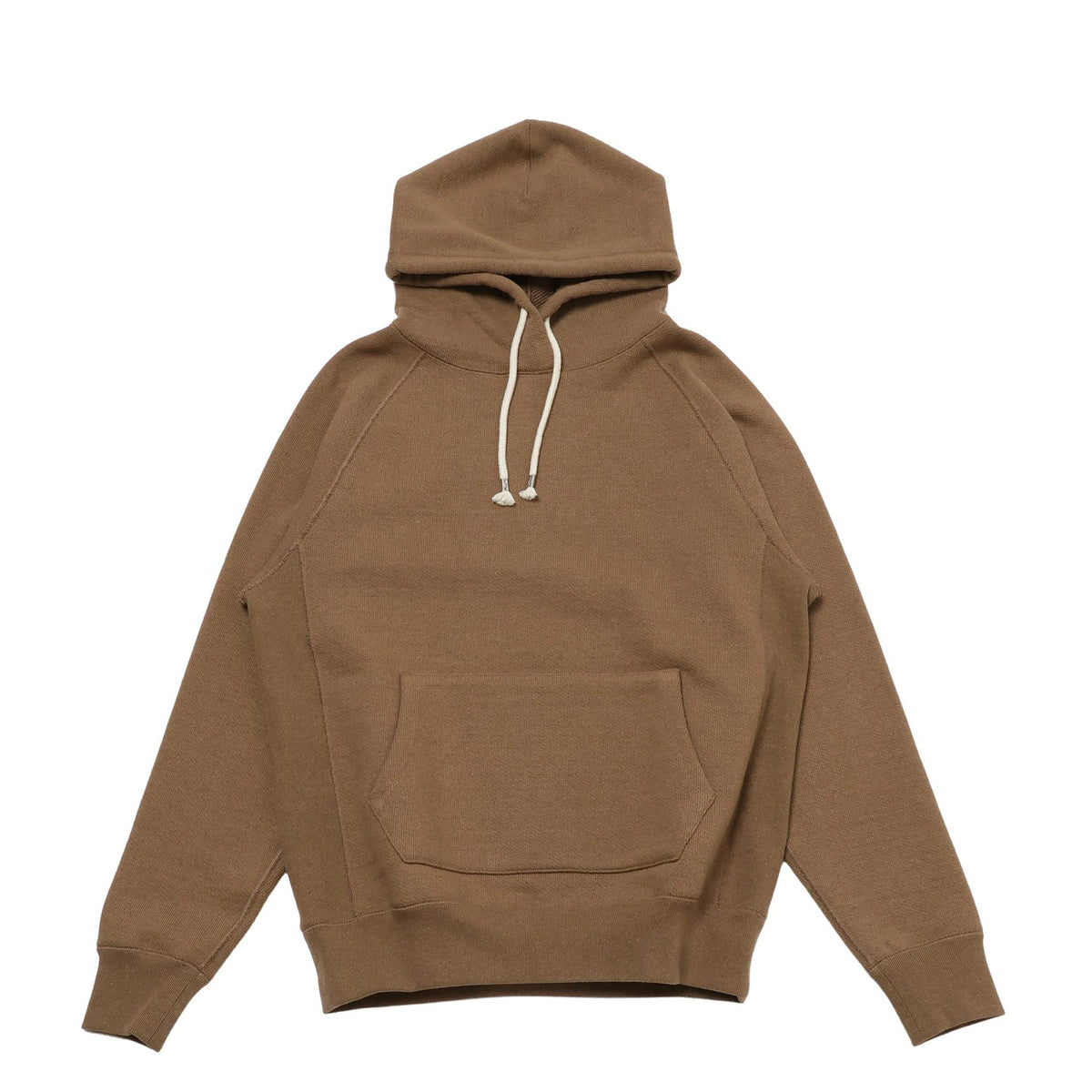 Pullover Hoodie - Iron Mordant Foxfibre® Double Heavyweight French Terry - Coyote 80