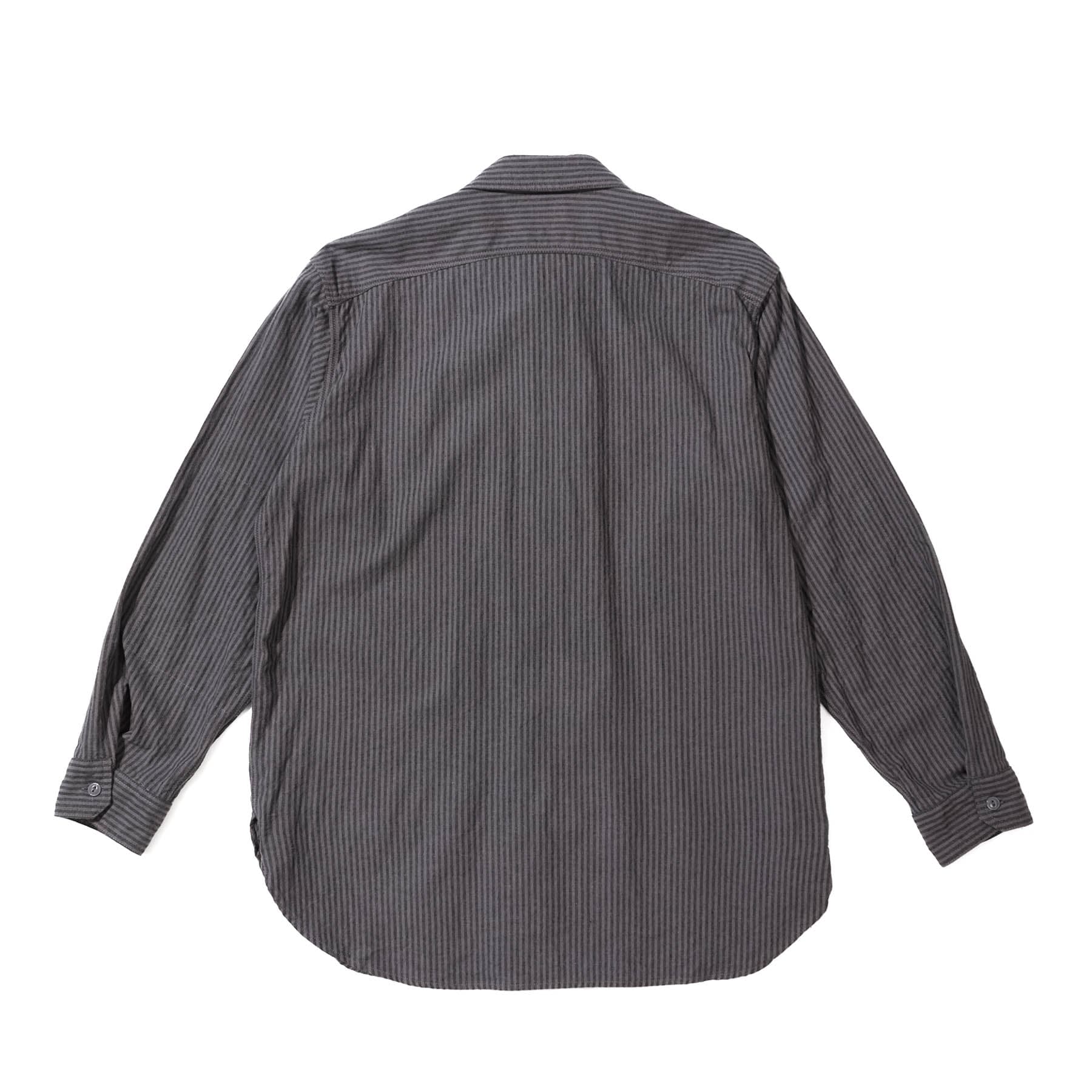 Work Shirt - Charcoal/Grey LC Stripe