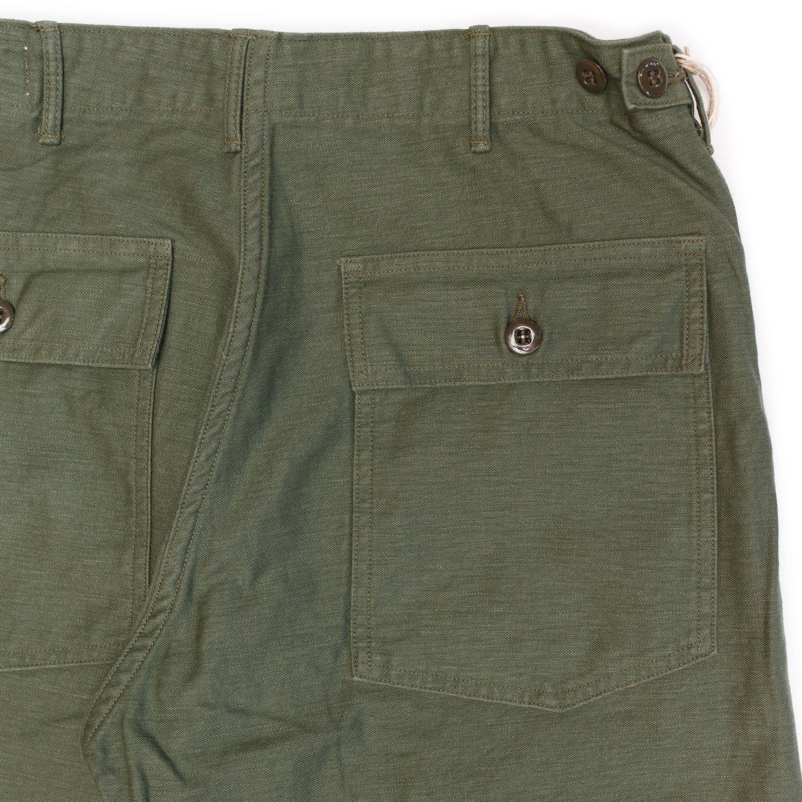 Regular Fit US Army Fatigue Pants - Green