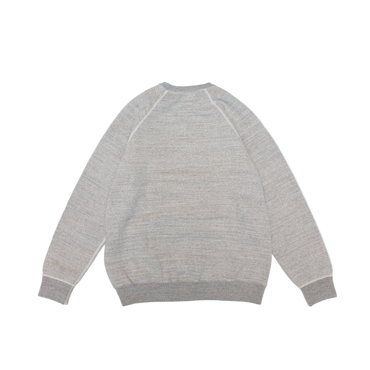 Loop Wheel Crew Neck Sweatshirt - Heather Gray