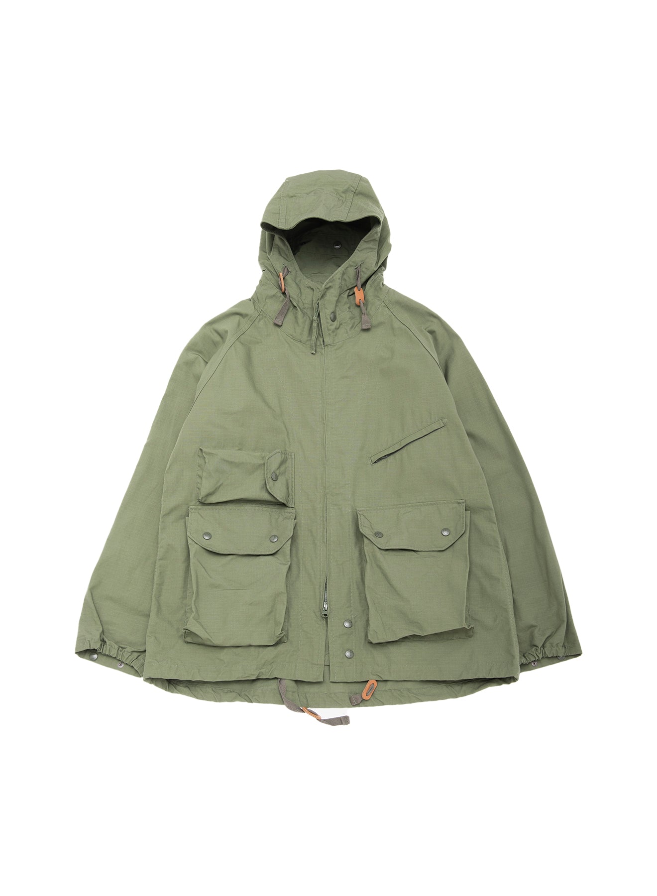 Atlantic Parka - Olive Cotton Ripstop