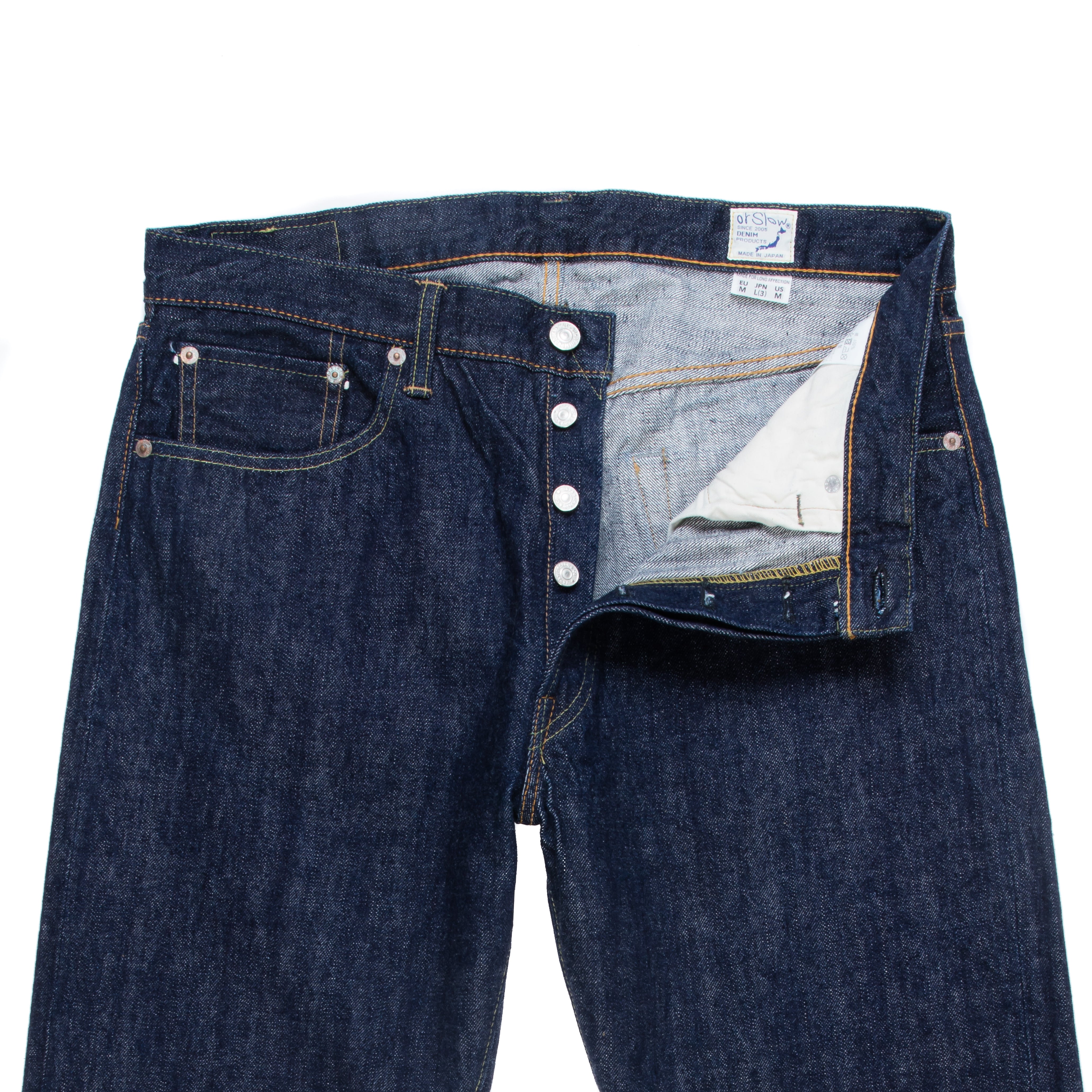 105 Standard Fit Selvedge Denim One Wash