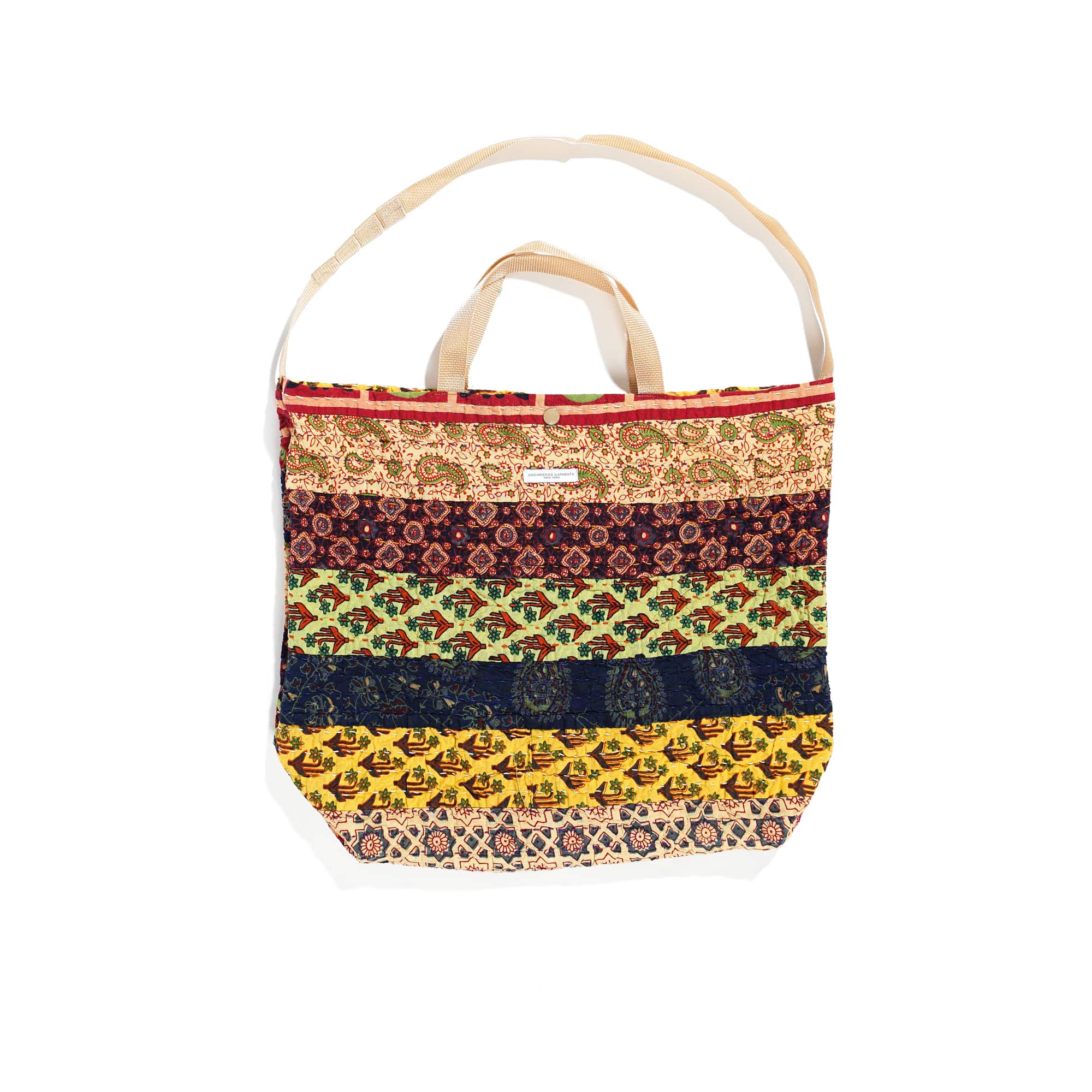 Engineered Garments | Carry All Tote | Multi Color Stripe 