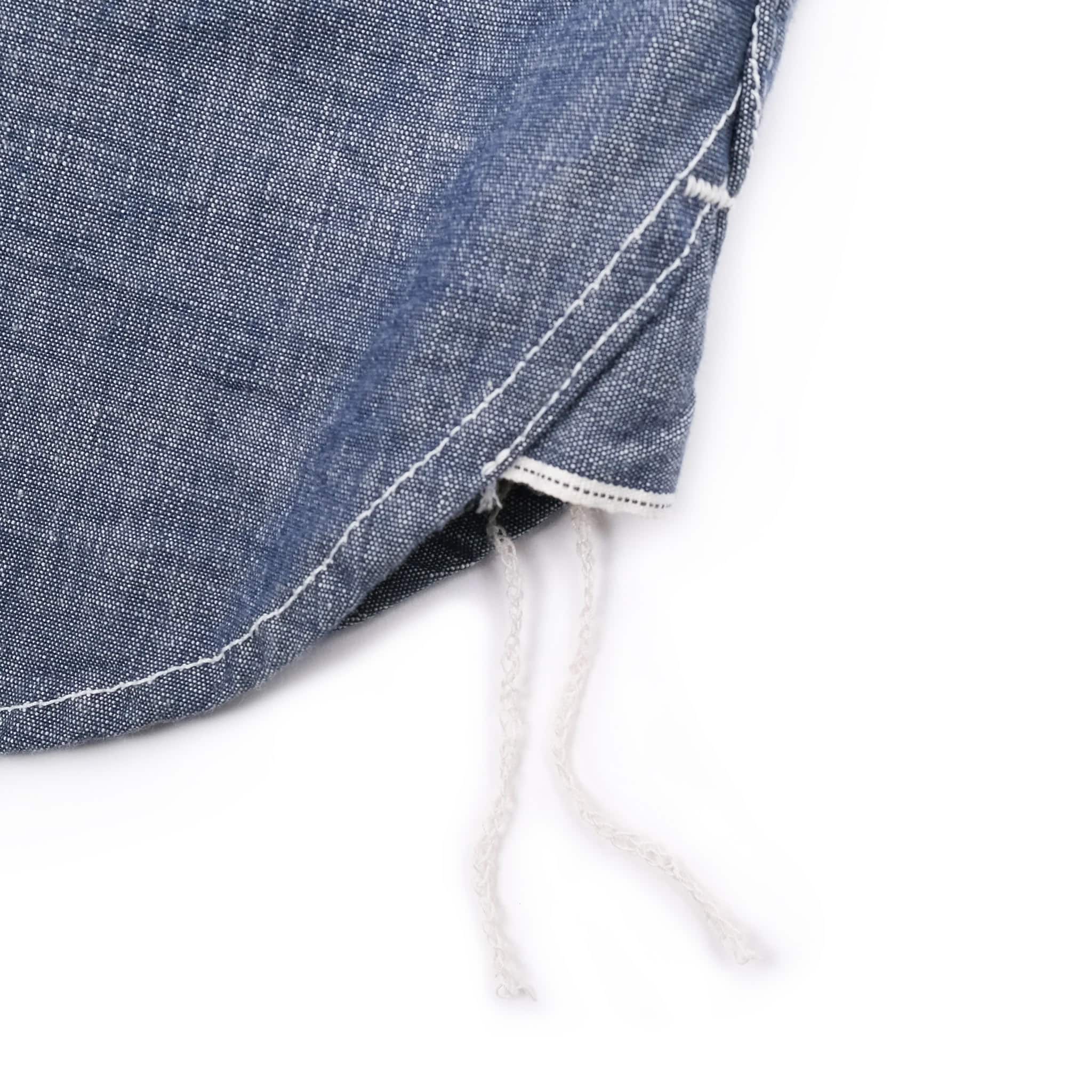 Freenote Cloth Dayton Short Sleeve Chambray Run Off