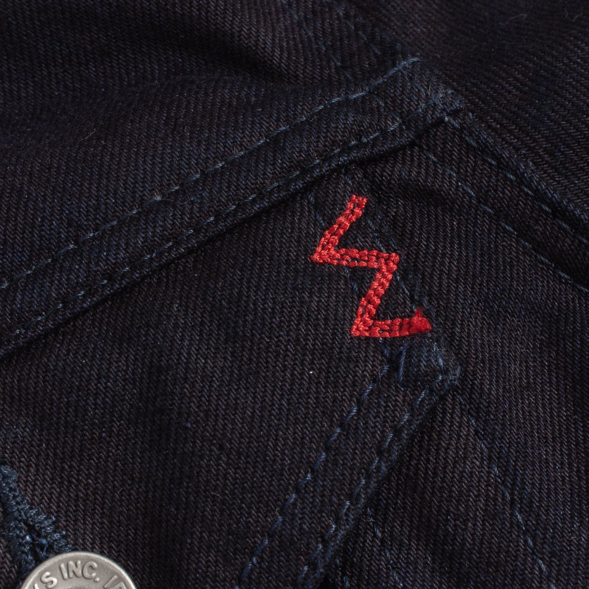 IH-526J-142ib - 14oz Selvedge Denim Modified Type III - Indigo/Black