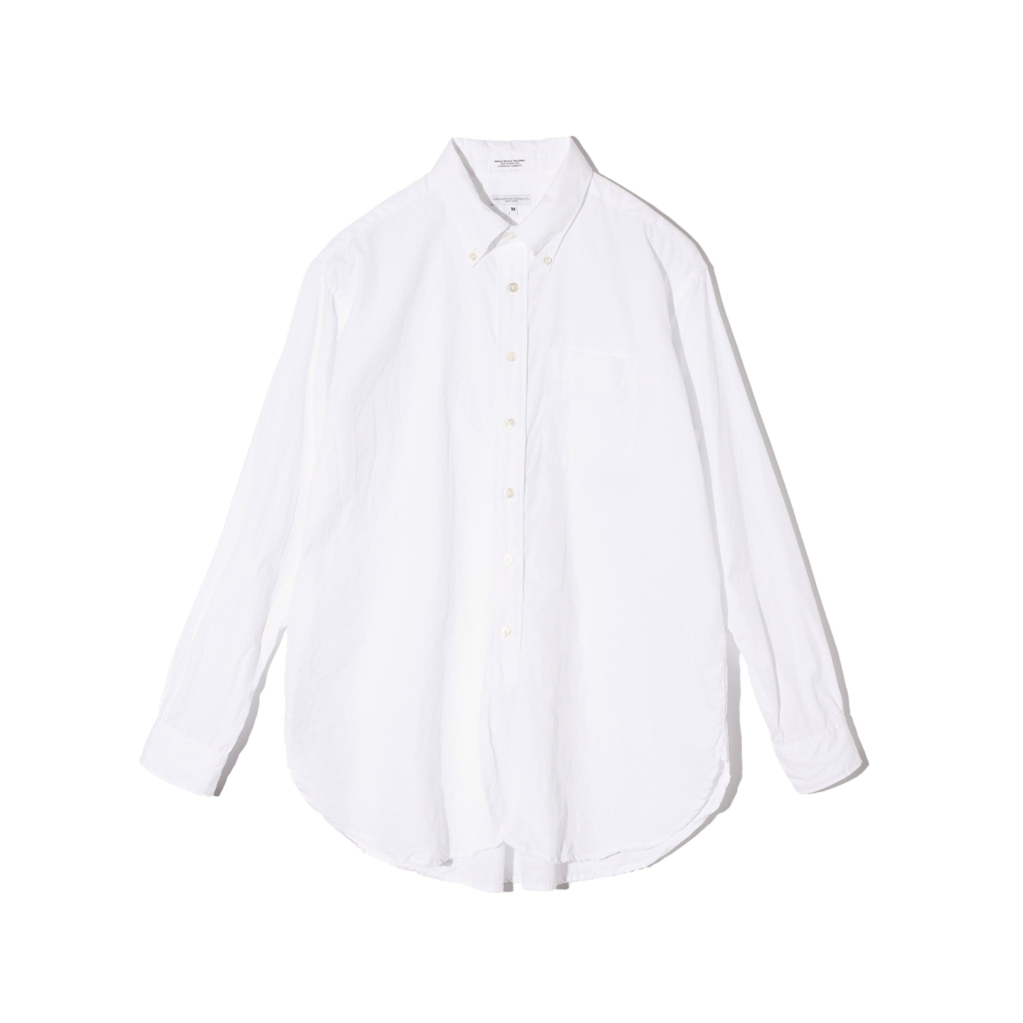19 Century BD Shirt - White 100's 2 Ply Broadcloth