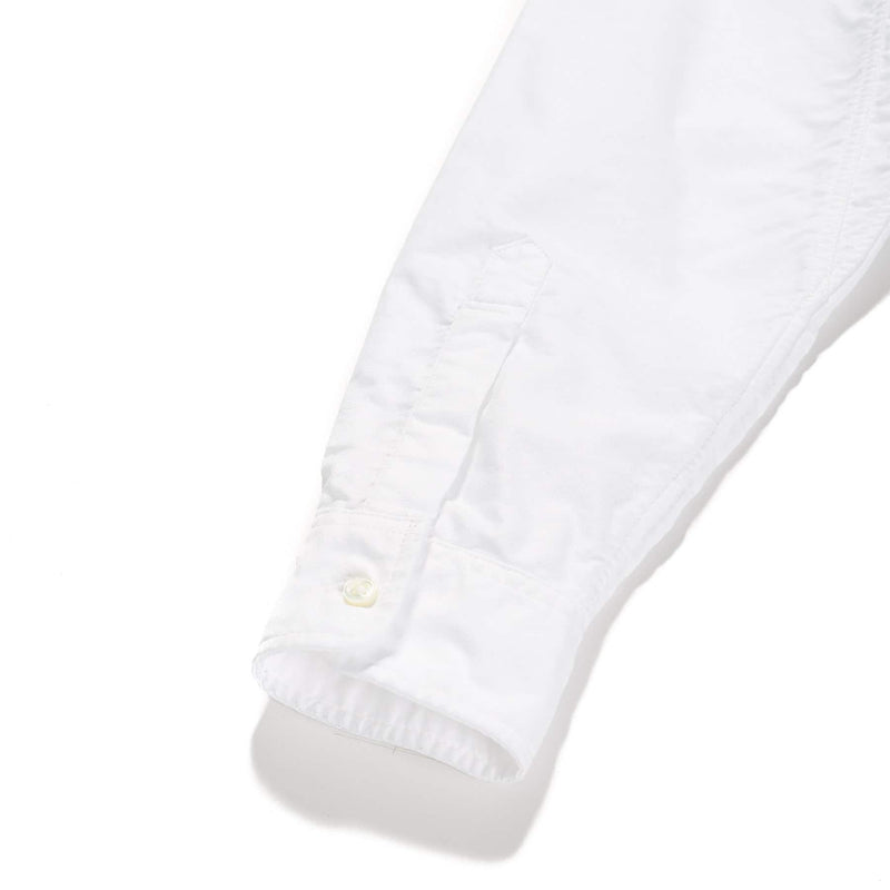 Engineered Garments 19 Century BD Shirt White Cotton Oxford Cuff Detail