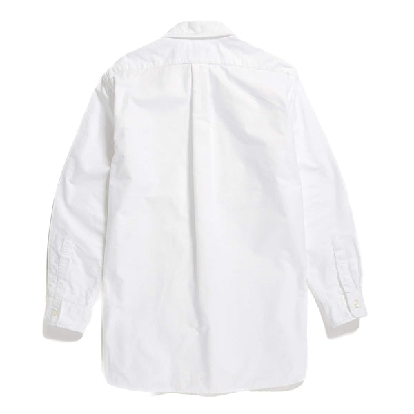 Engineered Garments 19 Century BD Shirt White Cotton Oxford Rear