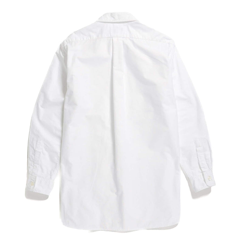 Engineered Garments 19 Century BD Shirt White Cotton Oxford Rear