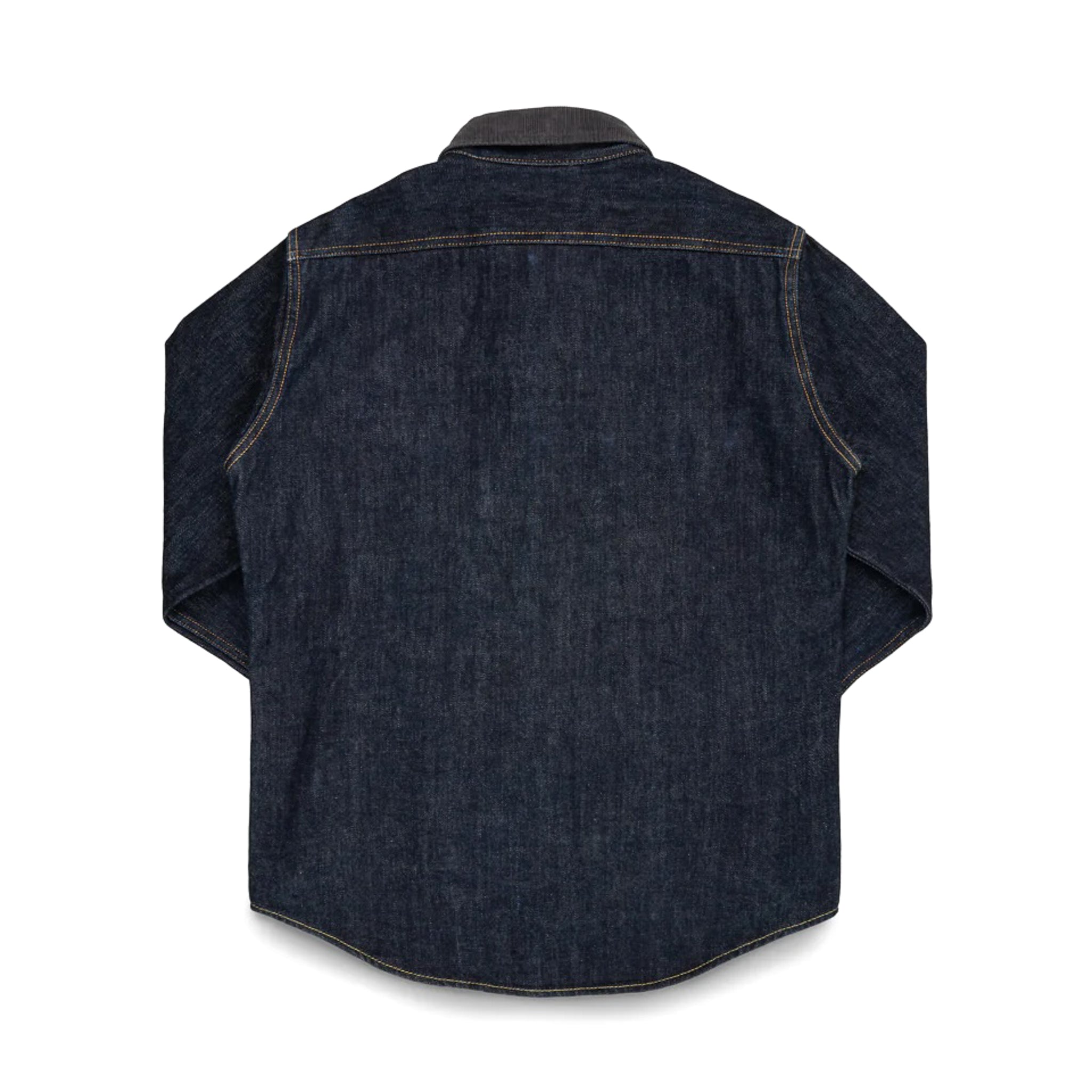 IHSH-427-IND 16oz Selvedge Denim CPO Shirt - Indigo