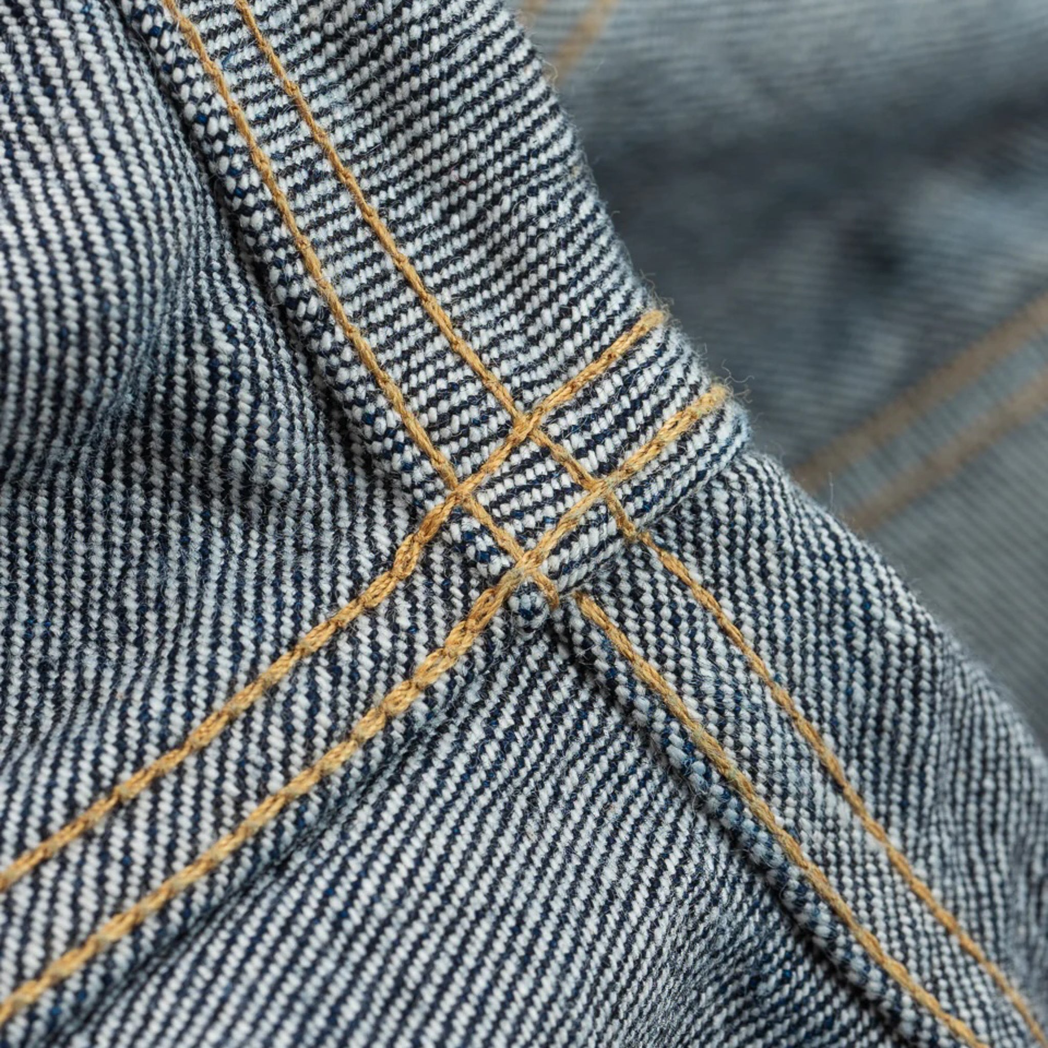 Iron Heart IHSH-427-IND 16oz Selvedge Denim CPO Shirt Indigo