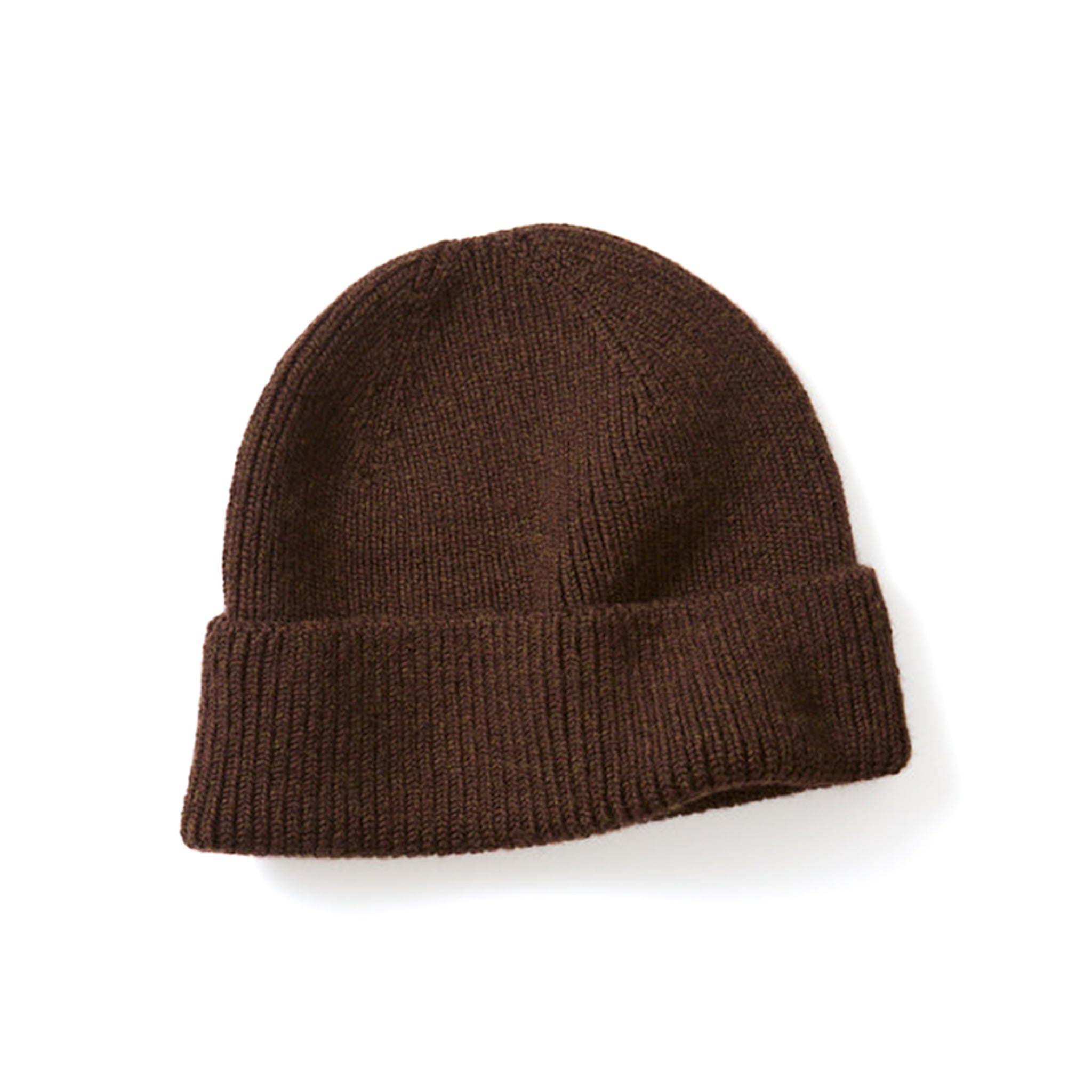 R5140 Washable Merino Seamless Beanie - Brown
