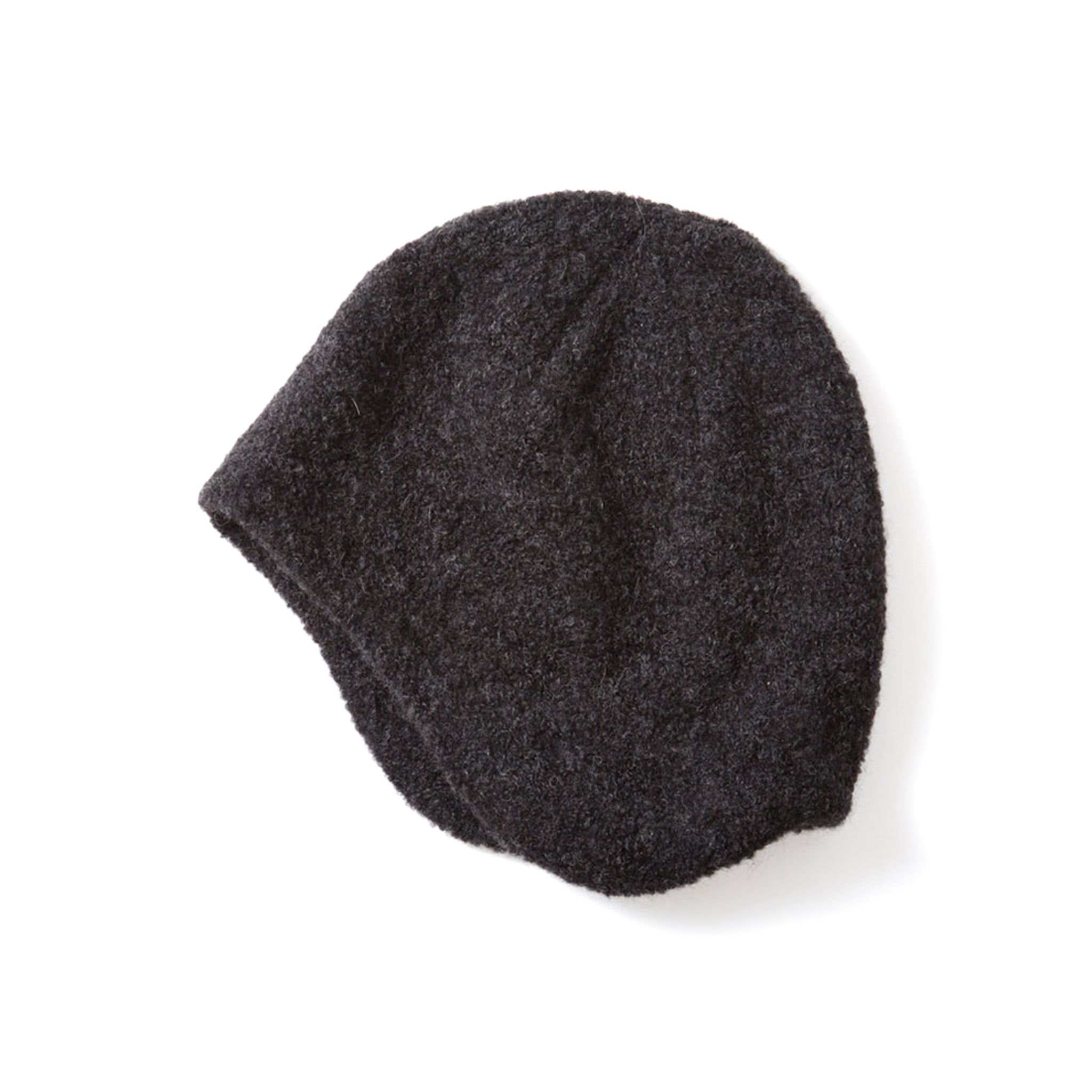 R5151 Alpaca Ear Flap Beanie - D. Gray
