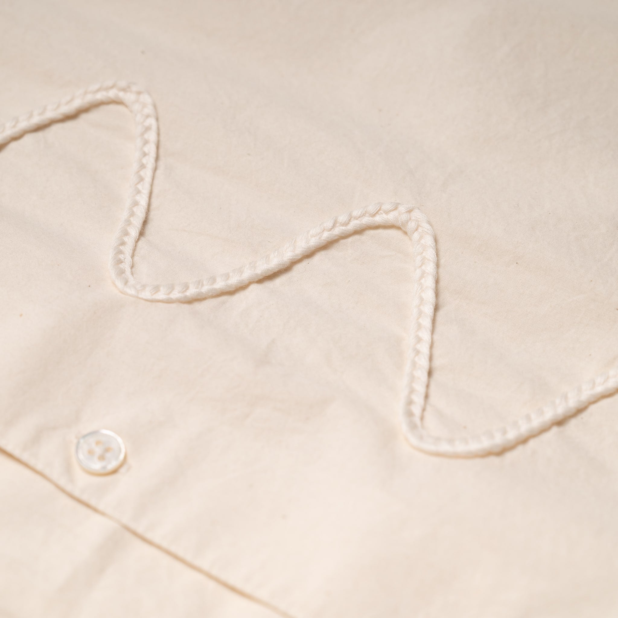 Vacation Shirt - Ecru Squiggle