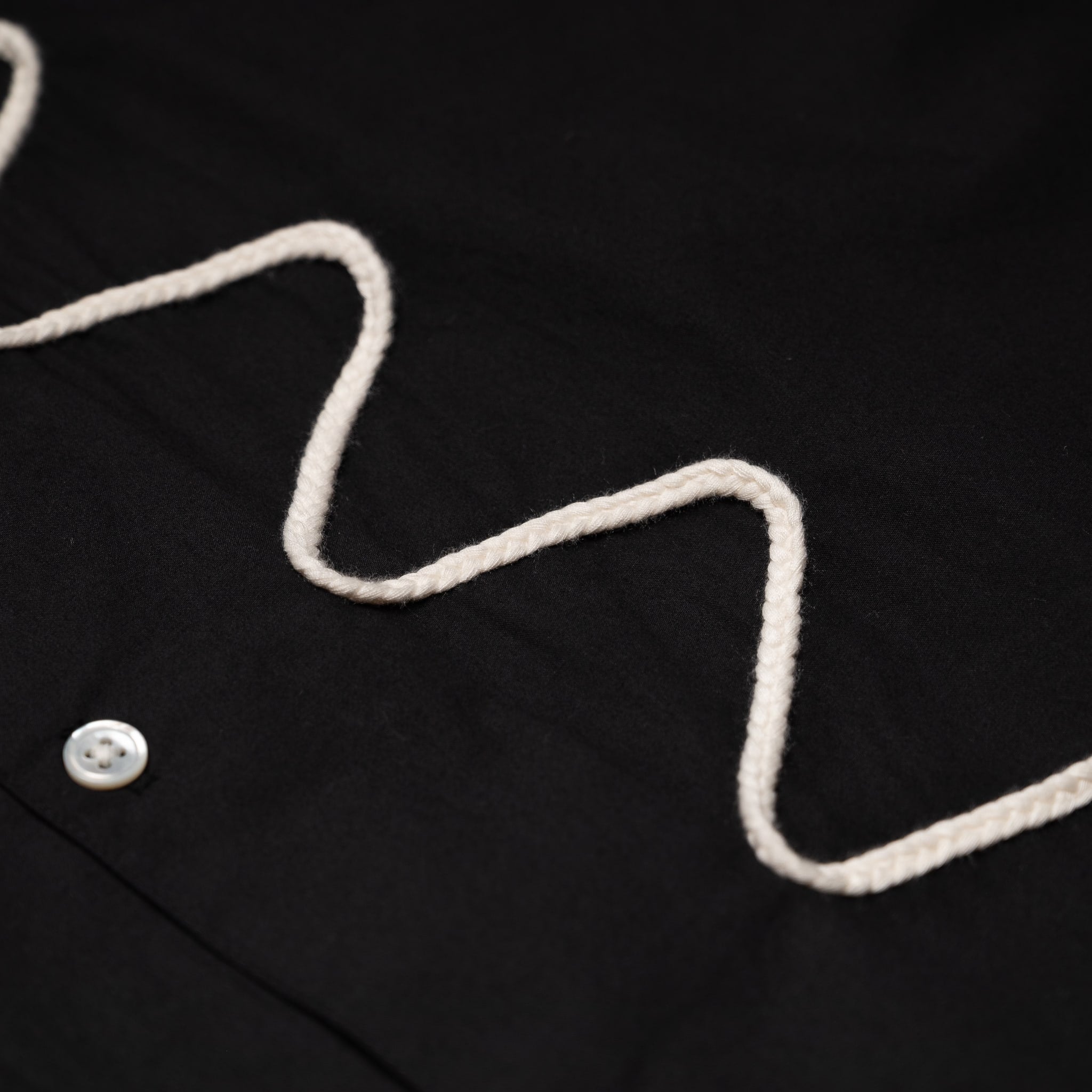 Vacation Shirt - Black Squiggle