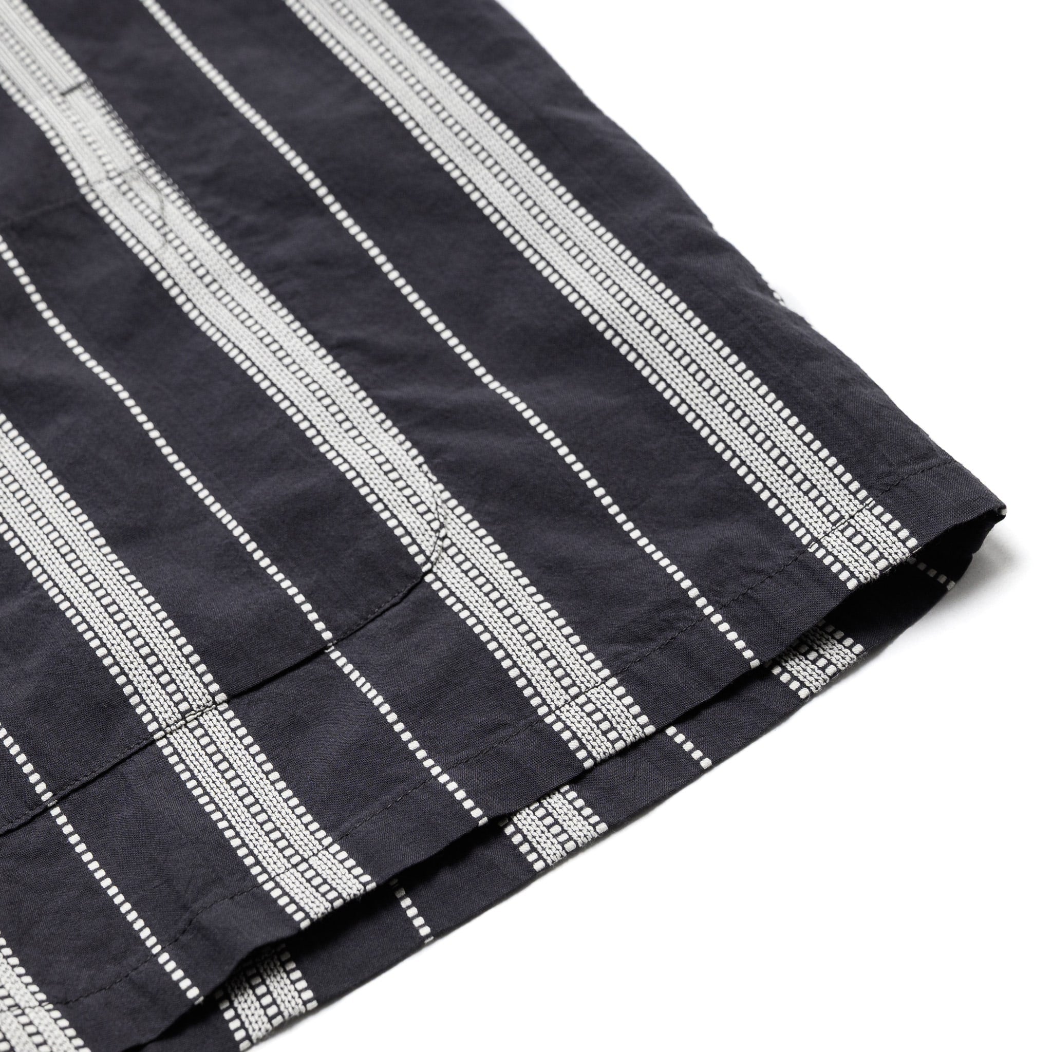 Cabana Shirt - Black Ticking Stripe
