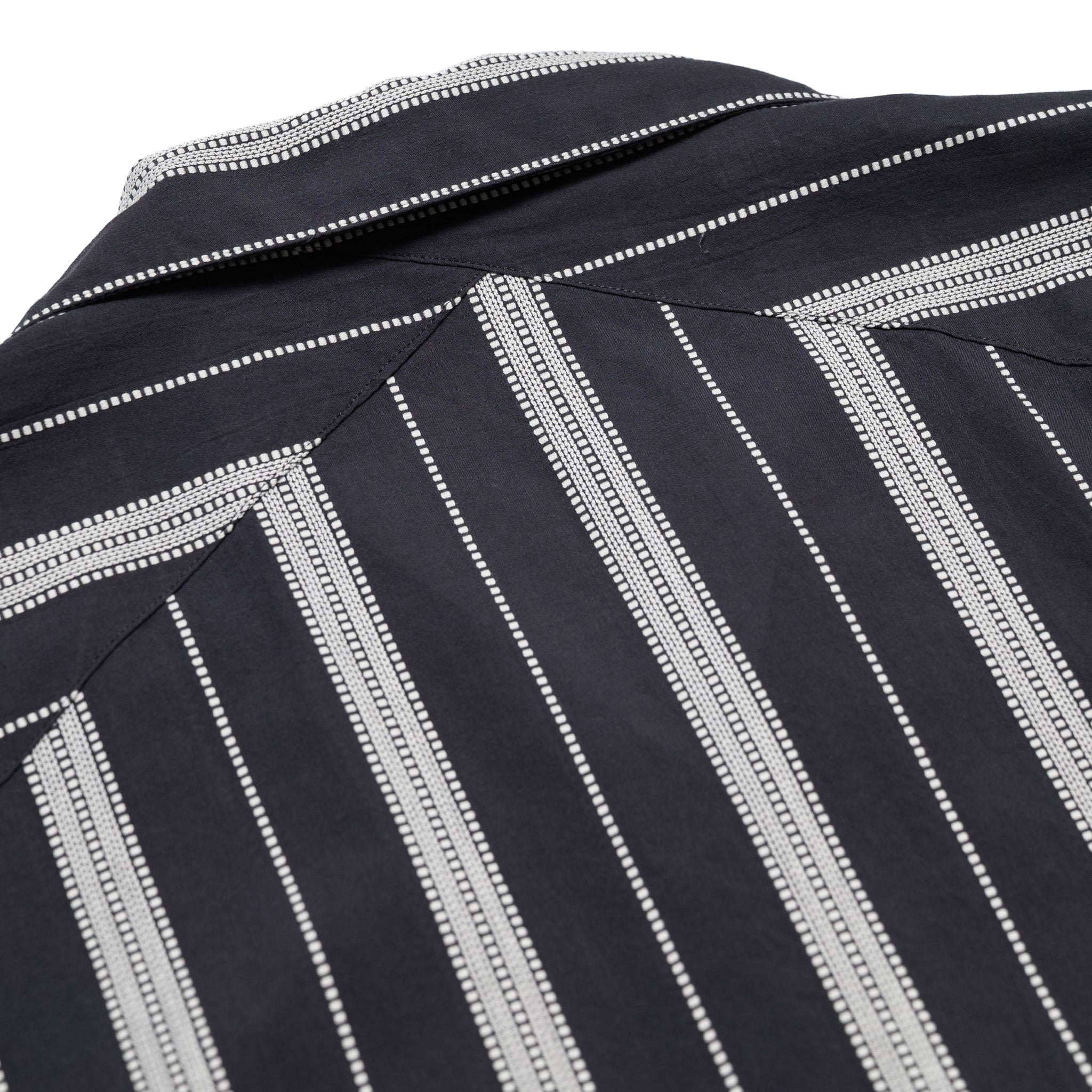 Cabana Shirt - Black Ticking Stripe