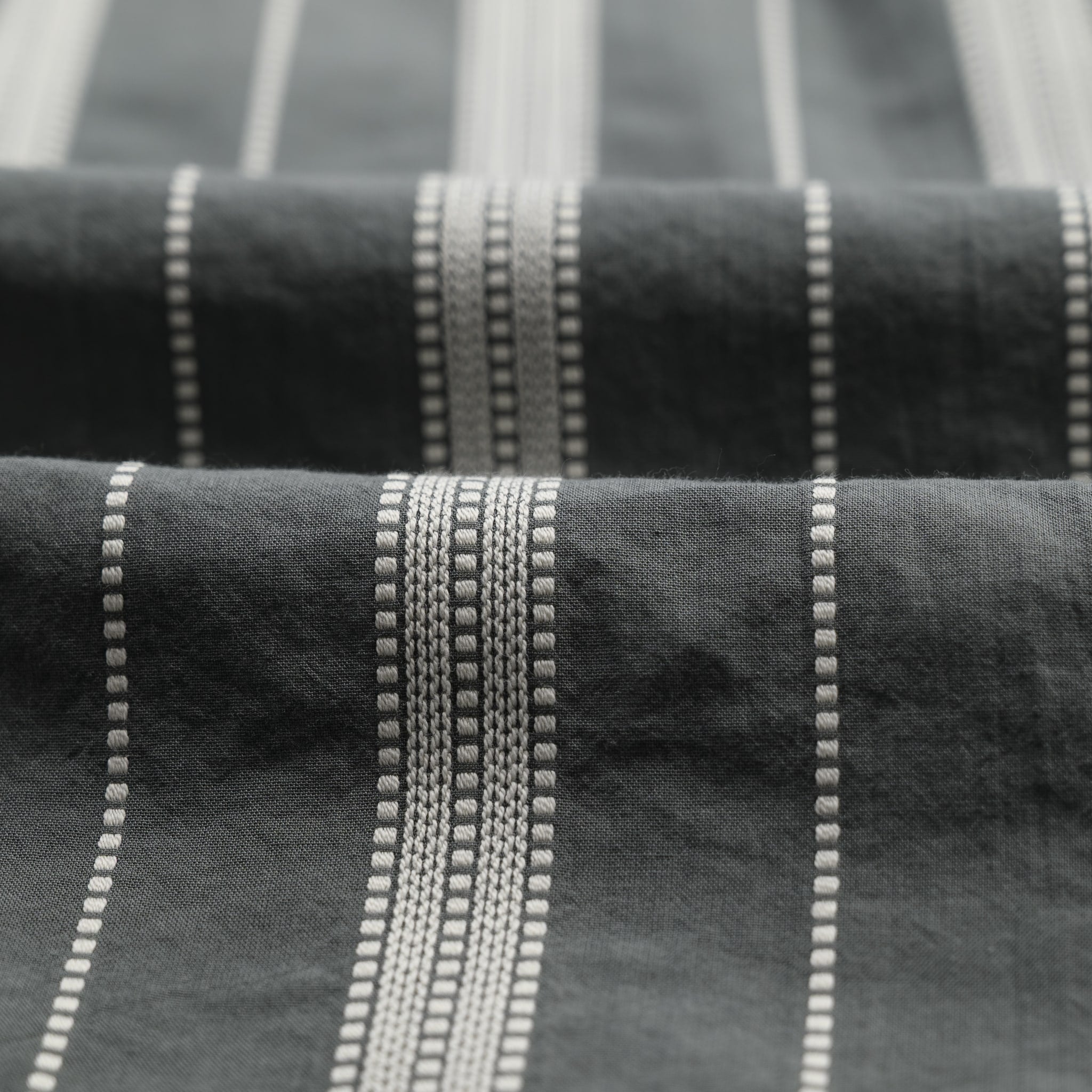 Cabana Shirt - Sage Ticking Stripe