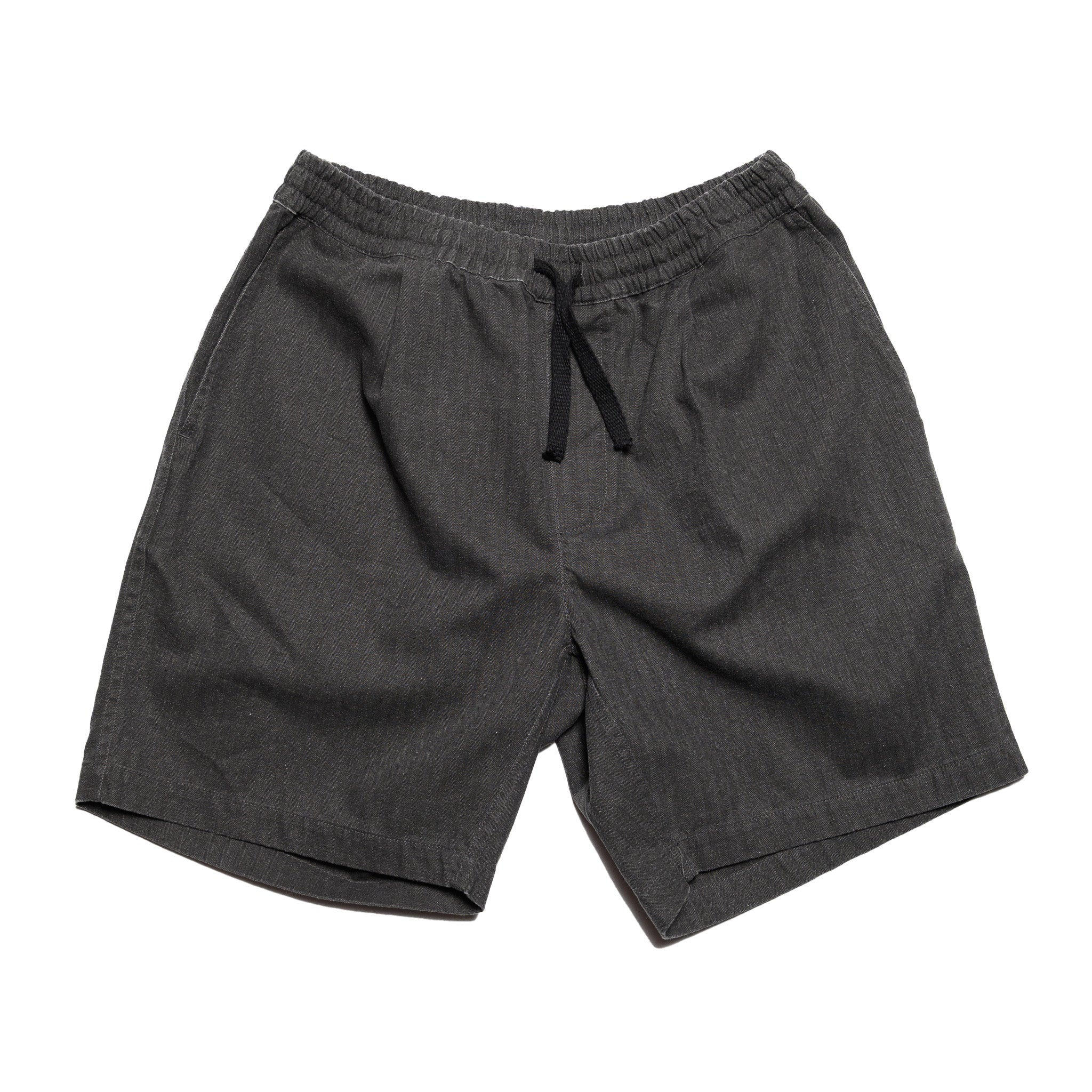 Drawstring Short - Charcoal HBT