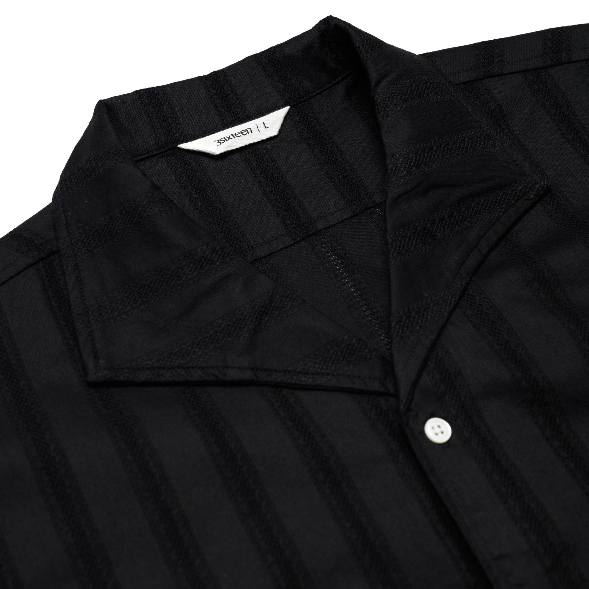 Leisure Shirt - Black Lace Weave