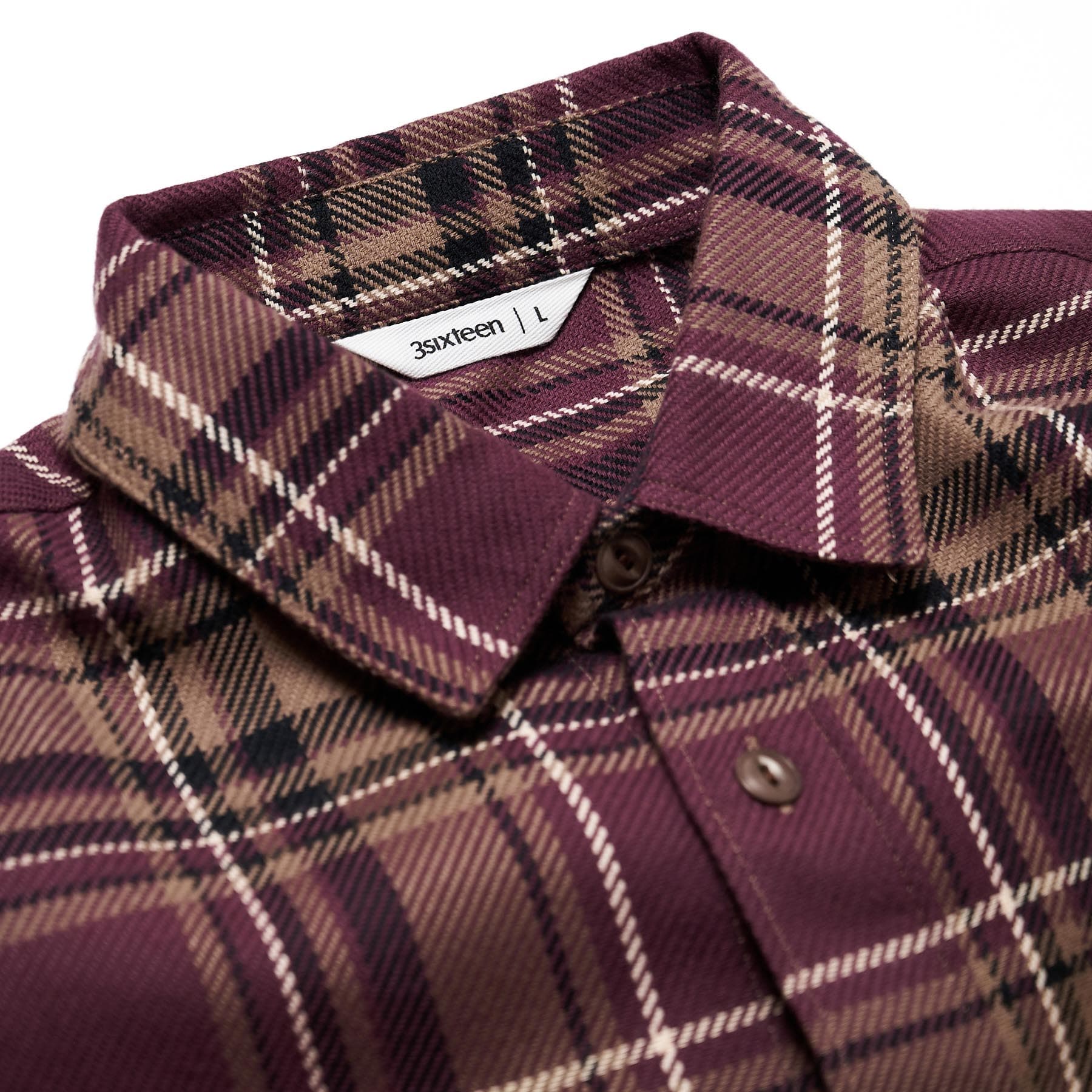 Utility Flannel - Burgundy Oak Plaid