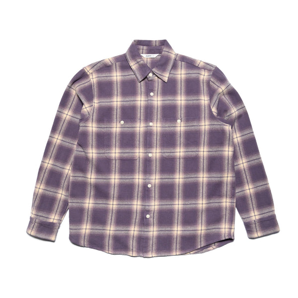 3sixteen Utility Shirt Faded Lilac Front