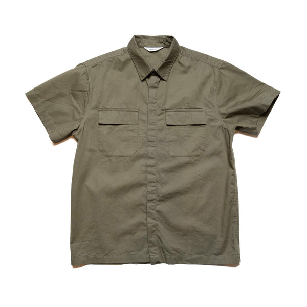 3sixteen Garage Shirt Moss Front