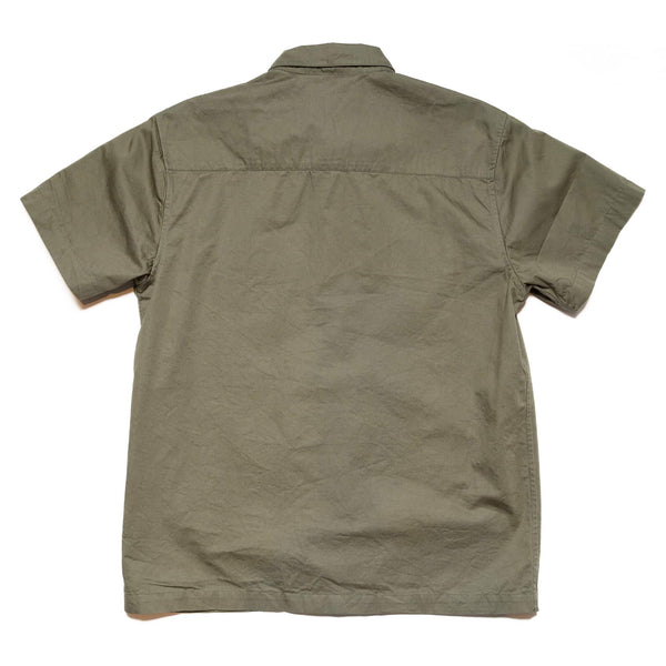 3sixteen Garage Shirt Moss Rear