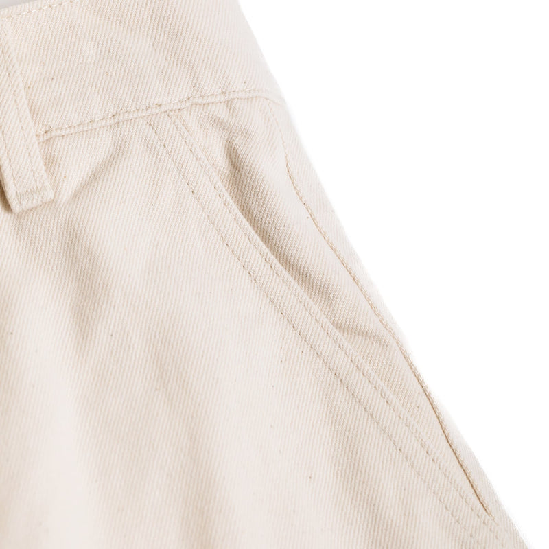 Arpenteur 4 Pocket Pant Denim Ecru Pocket Detail