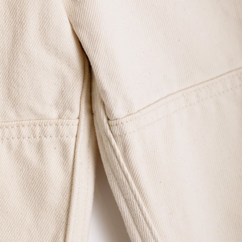 Arpenteur 4 Pocket Pant Denim Ecru Double Knee Detail