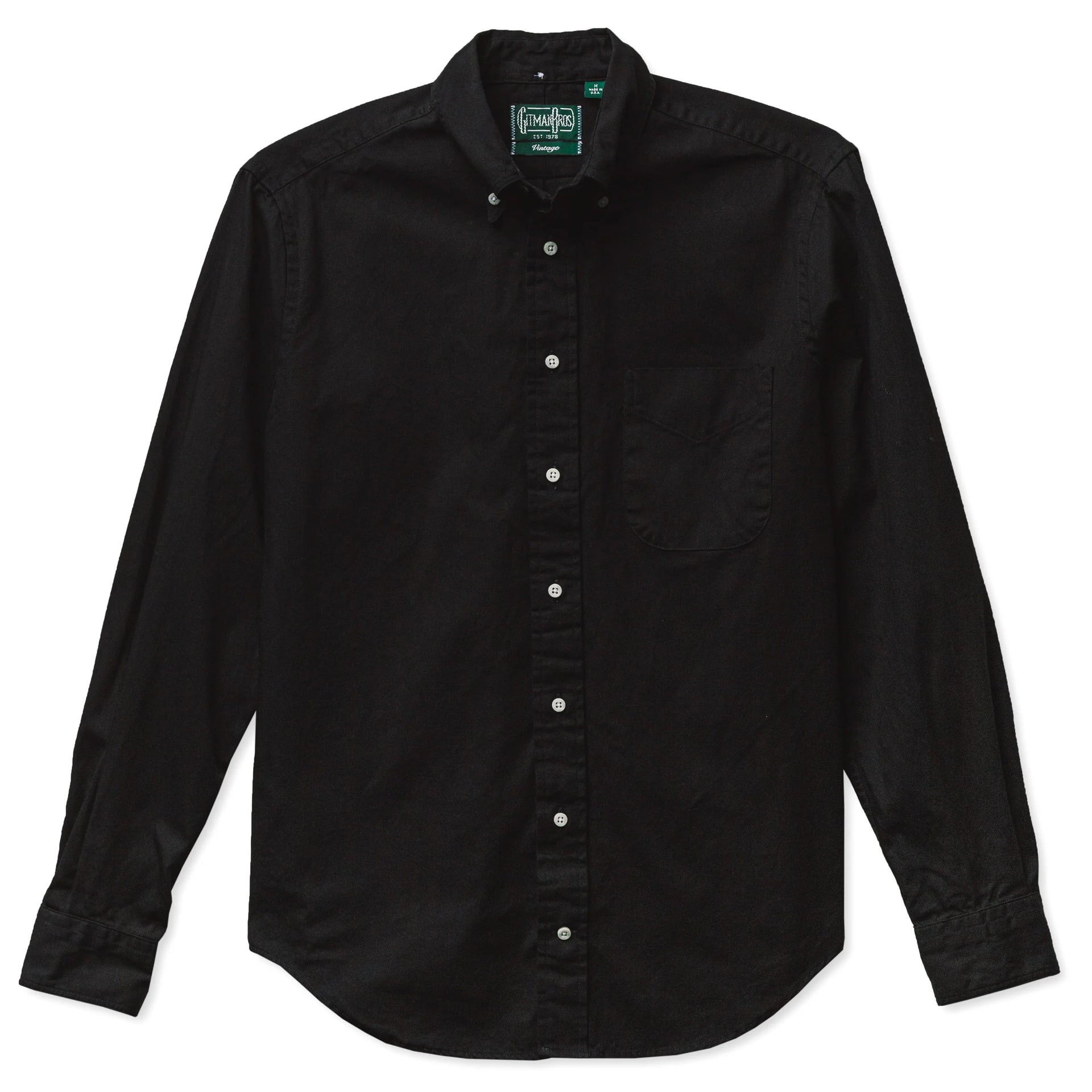 OXFORD BUTTON-DOWN SHIRT＆ワークジャケット ブラック