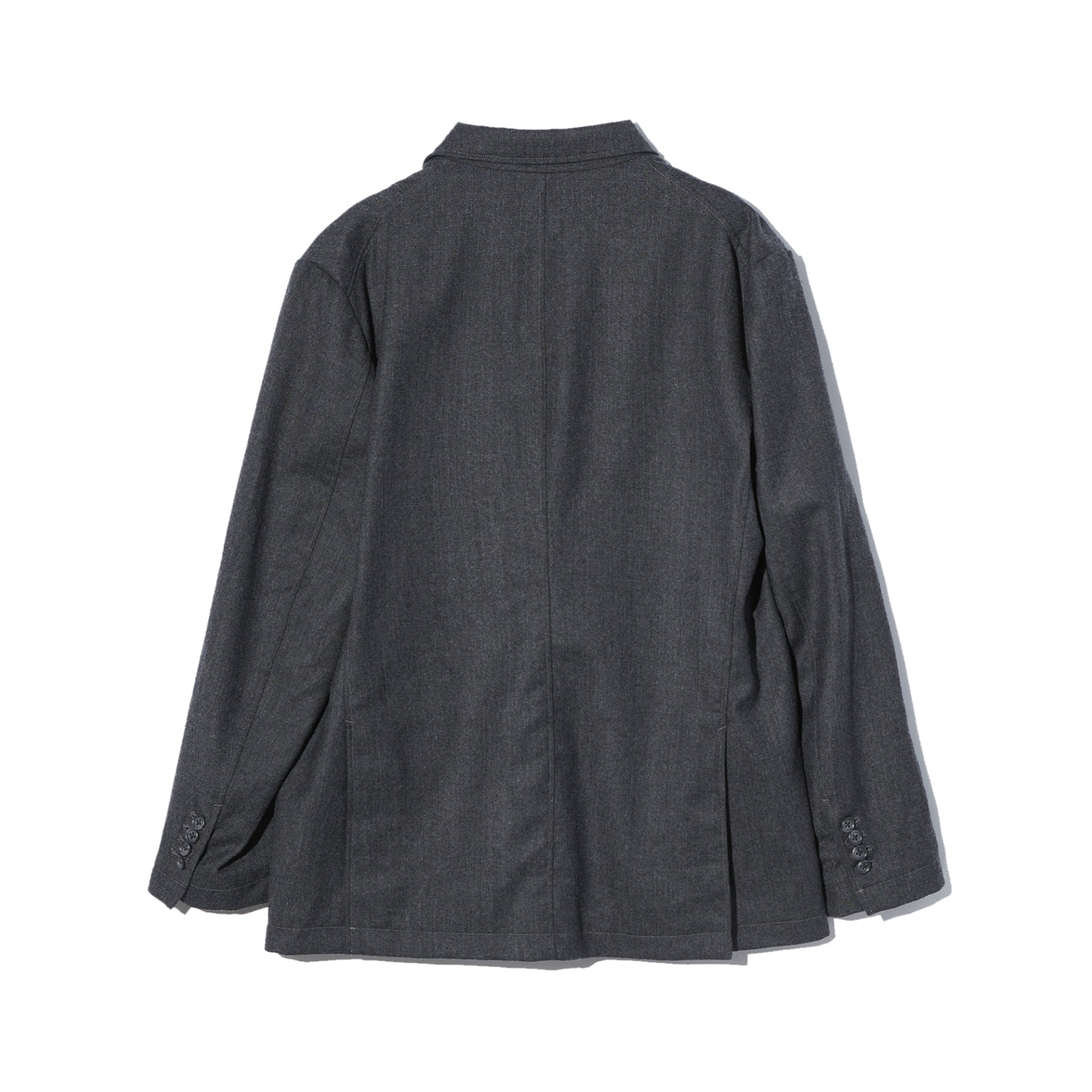 Andover Jacket - Charcoal High Count Worsted Wool