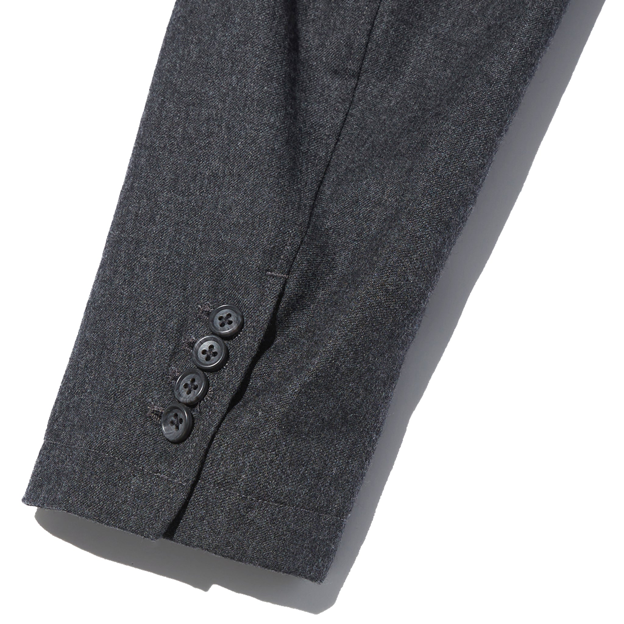 Andover Jacket - Charcoal High Count Worsted Wool