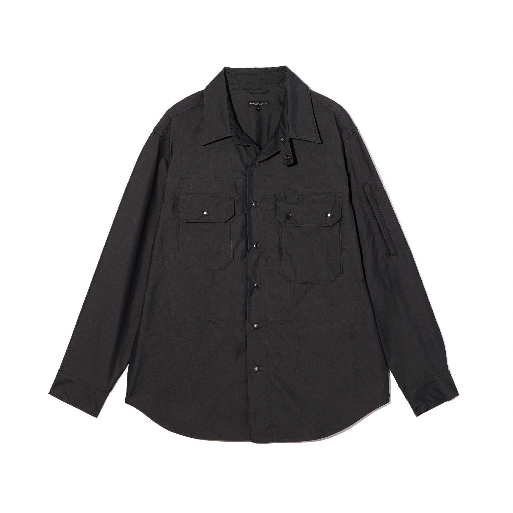 CPO Shirt Jacket - Charcoal CP Weather Poplin