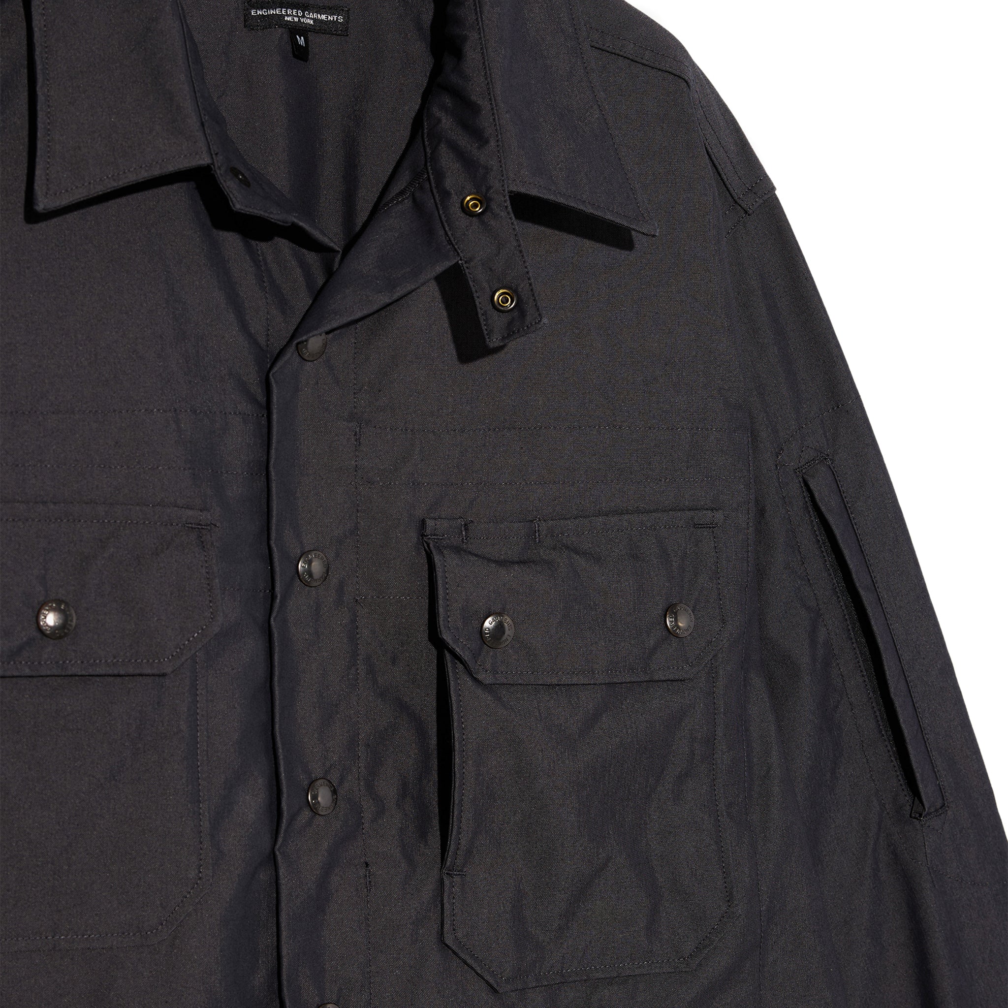 CPO Shirt Jacket - Charcoal CP Weather Poplin