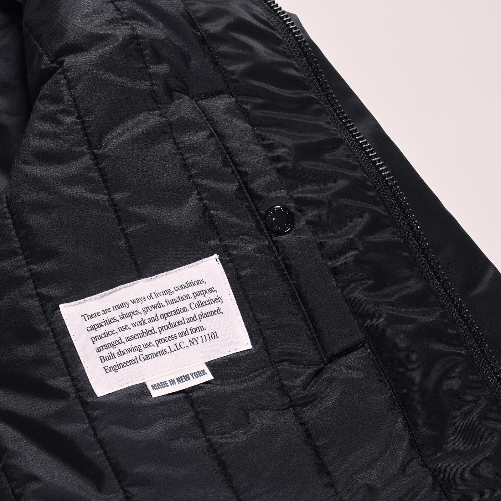 LL Jacket - Black Flight Satin Nylon